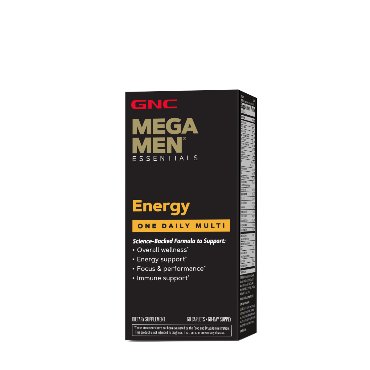 Multivitamine pentru barbati Mega Men Essentials Energy, 60 tablete, GNC