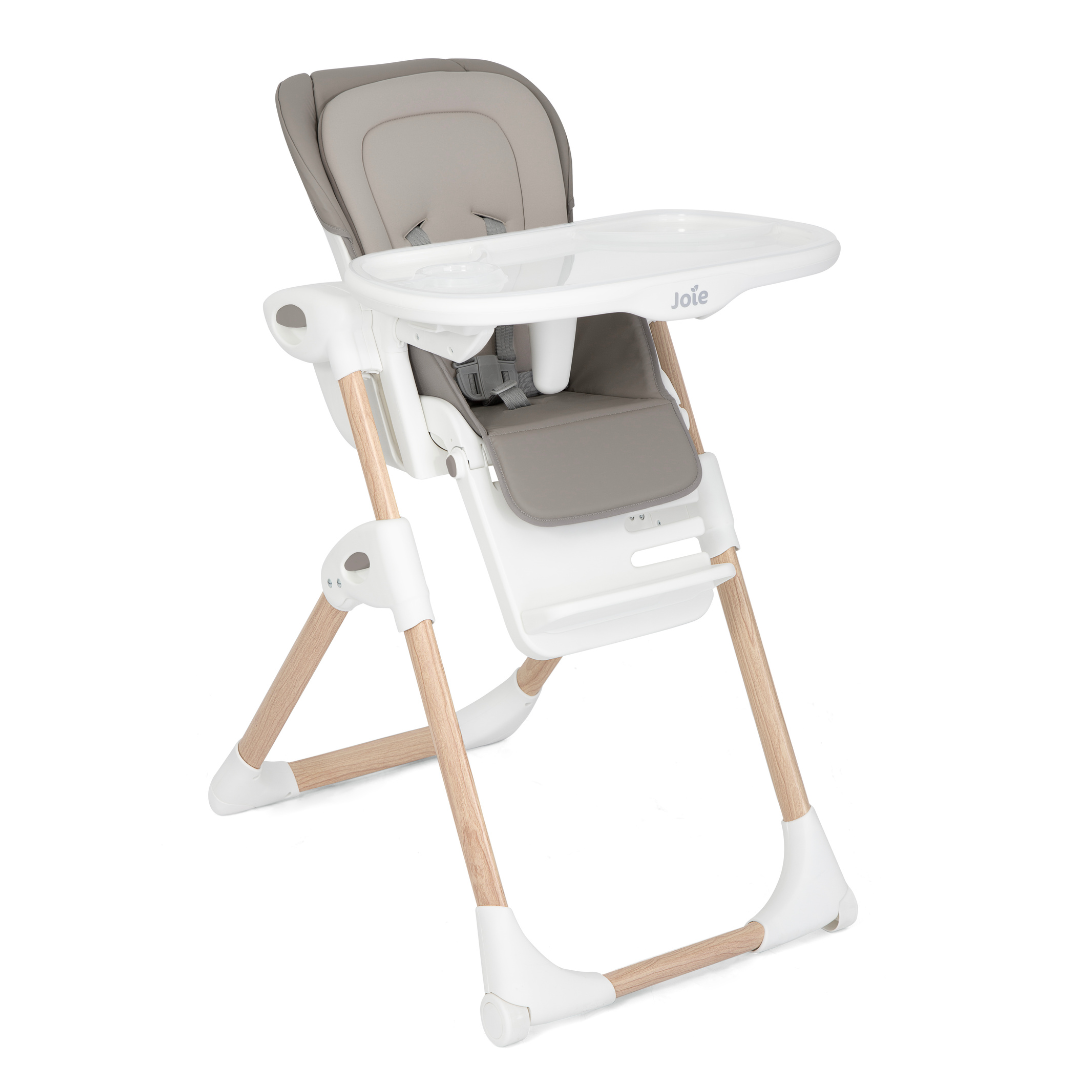 Scaun de masa Mimzy Recline Walnut Wood, nastere - 15 kg, Joie