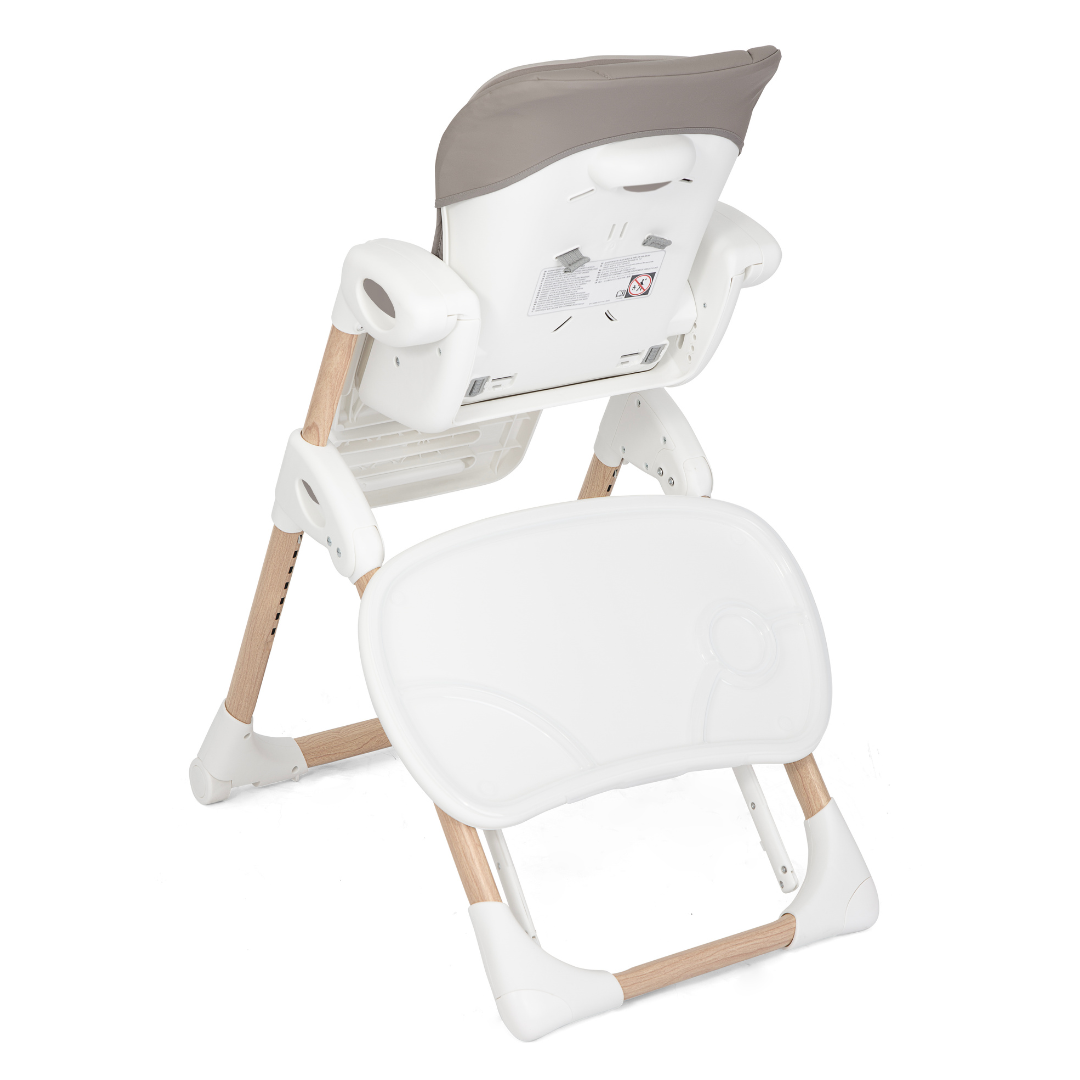 Scaun de masa Mimzy Recline Walnut Wood, nastere - 15 kg, Joie