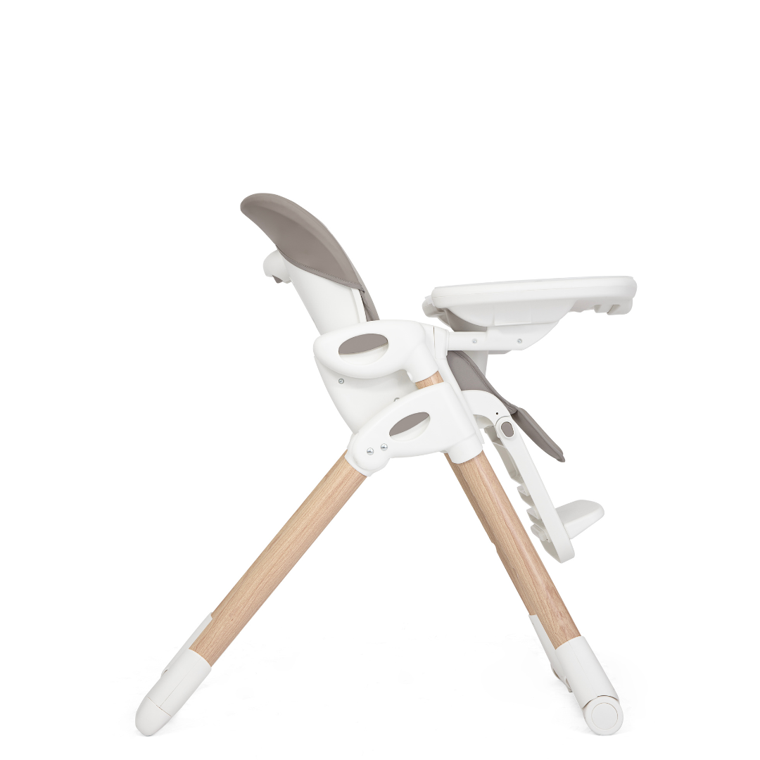 Scaun de masa Mimzy Recline Walnut Wood, nastere - 15 kg, Joie