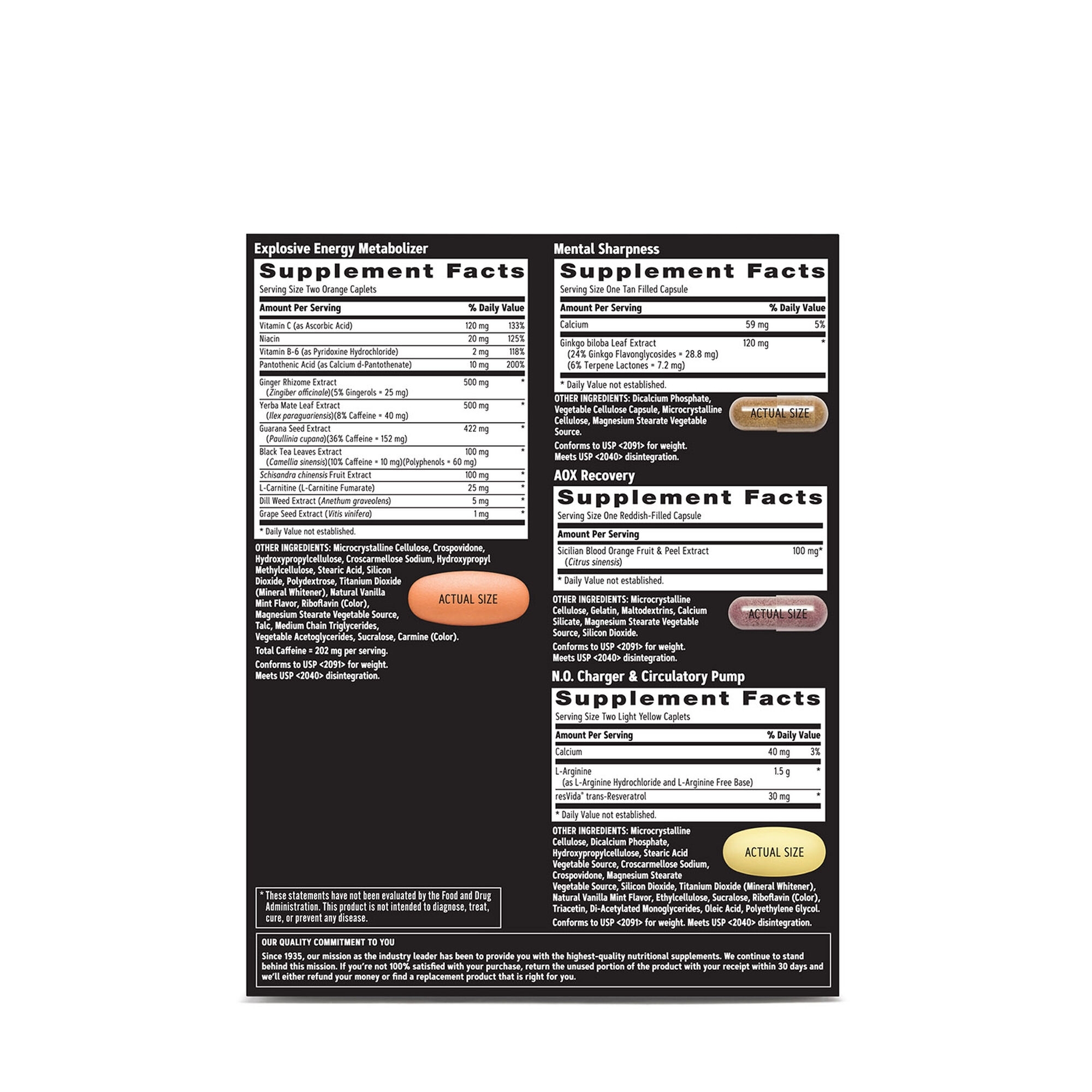 Program Vitapak pentru barbanti pentru performanta si anduranta AMP, 30 pachete, GNC