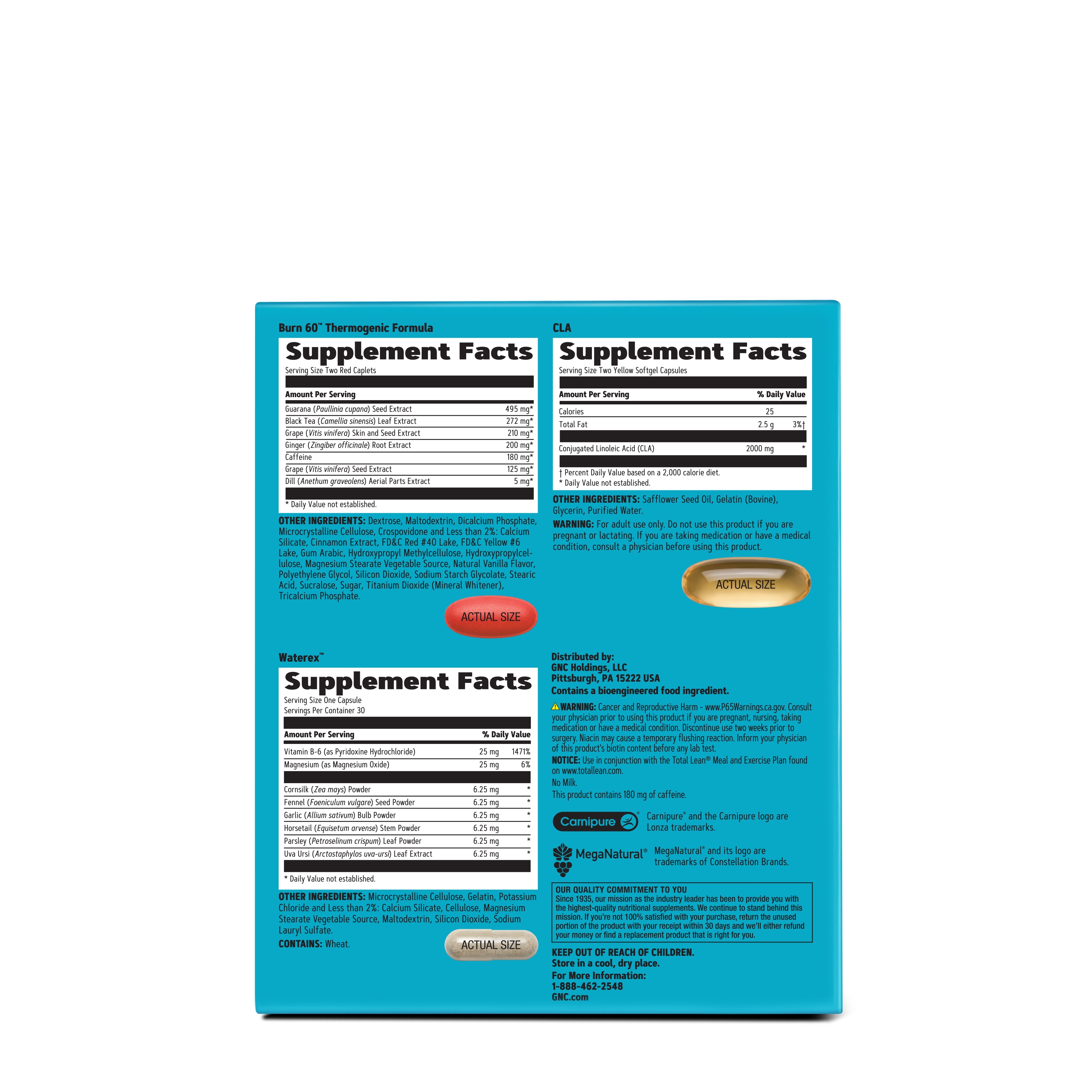Program complet de slabit Total lean, 30 pachete, GNC