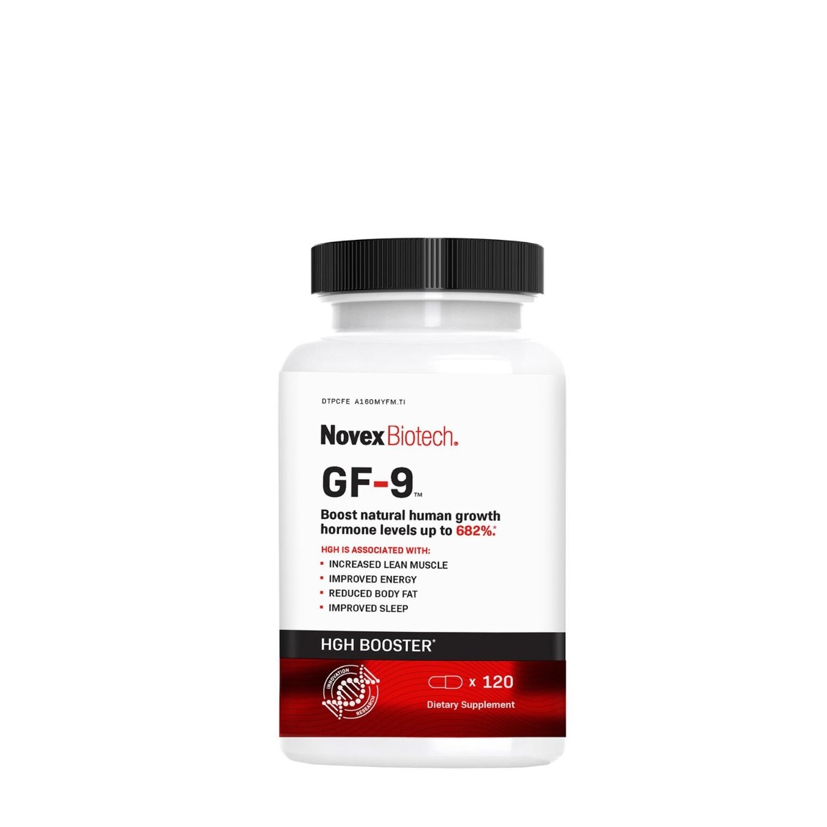Formula pentru stimularea hormonului de crestere Novex Biotech GF-9, 120 capsule, GNC