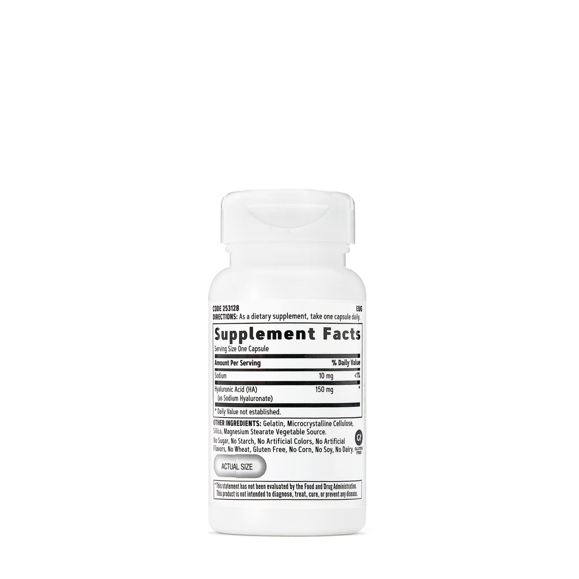 Acid hialuronic pentru femei, 30 capsule, GNC
