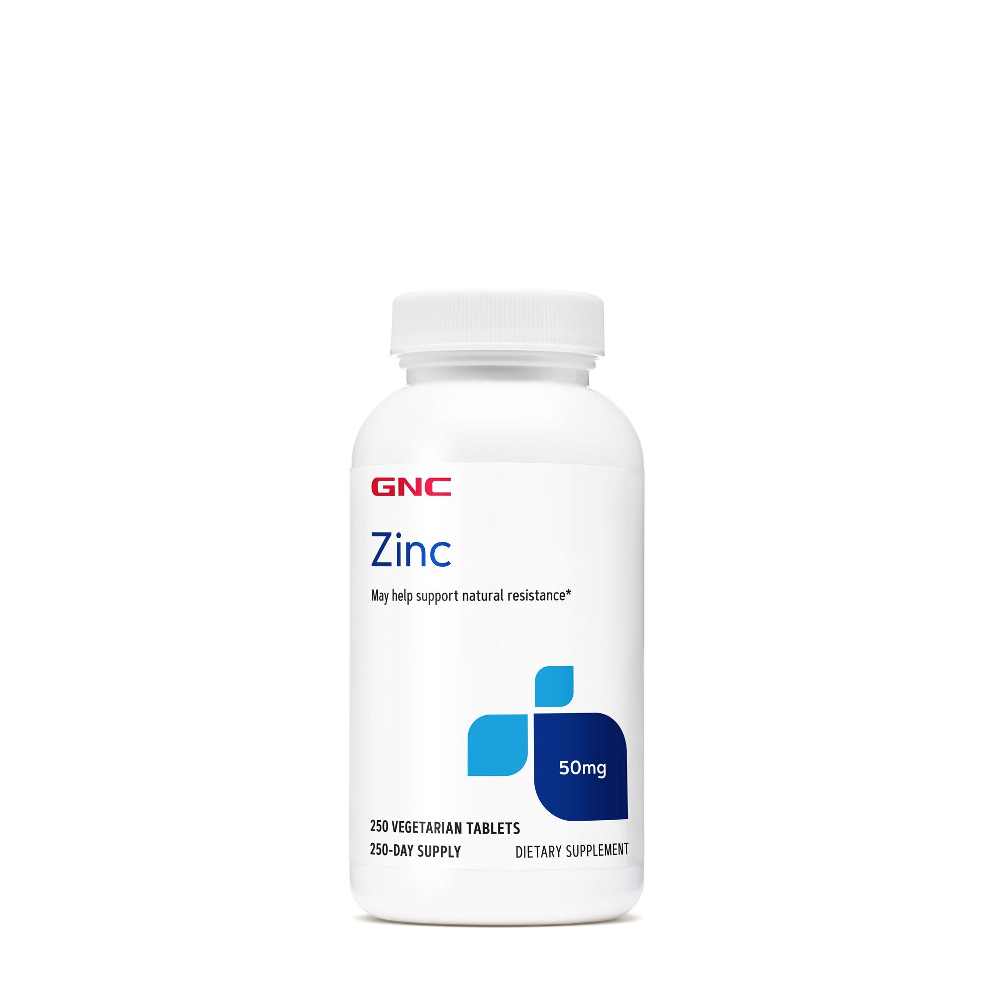 Zinc 50 mg, 250 tablete, GNC