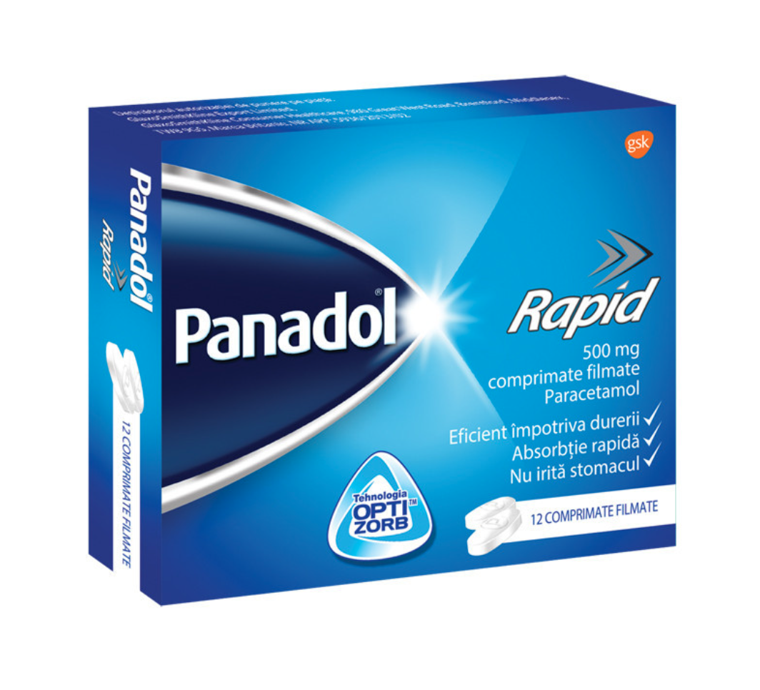Panadol® Rapid 500 mg x 12 comprimate filmate