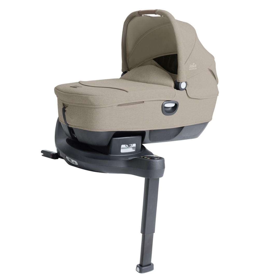 Landou auto Calmi R129 Signature Sandstone, 40-70 cm, testat ADAC si certificat R129, Joie