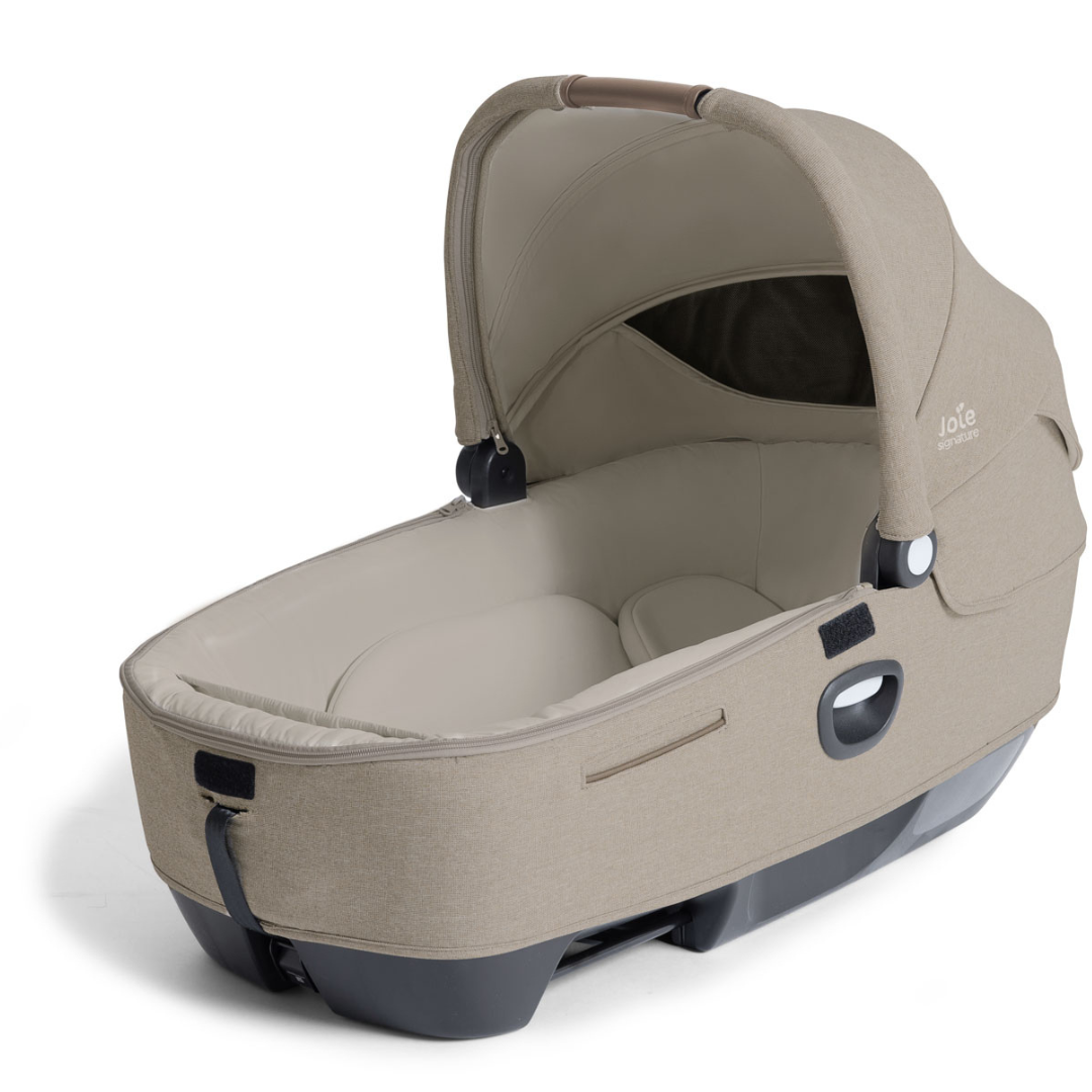 Landou auto Calmi R129 Signature Sandstone, 40-70 cm, testat ADAC si certificat R129, Joie
