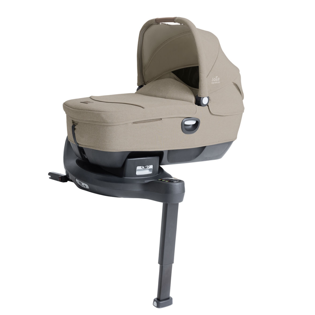 Landou auto Calmi R129 Signature Sandstone, 40-70 cm, testat ADAC si certificat R129, Joie