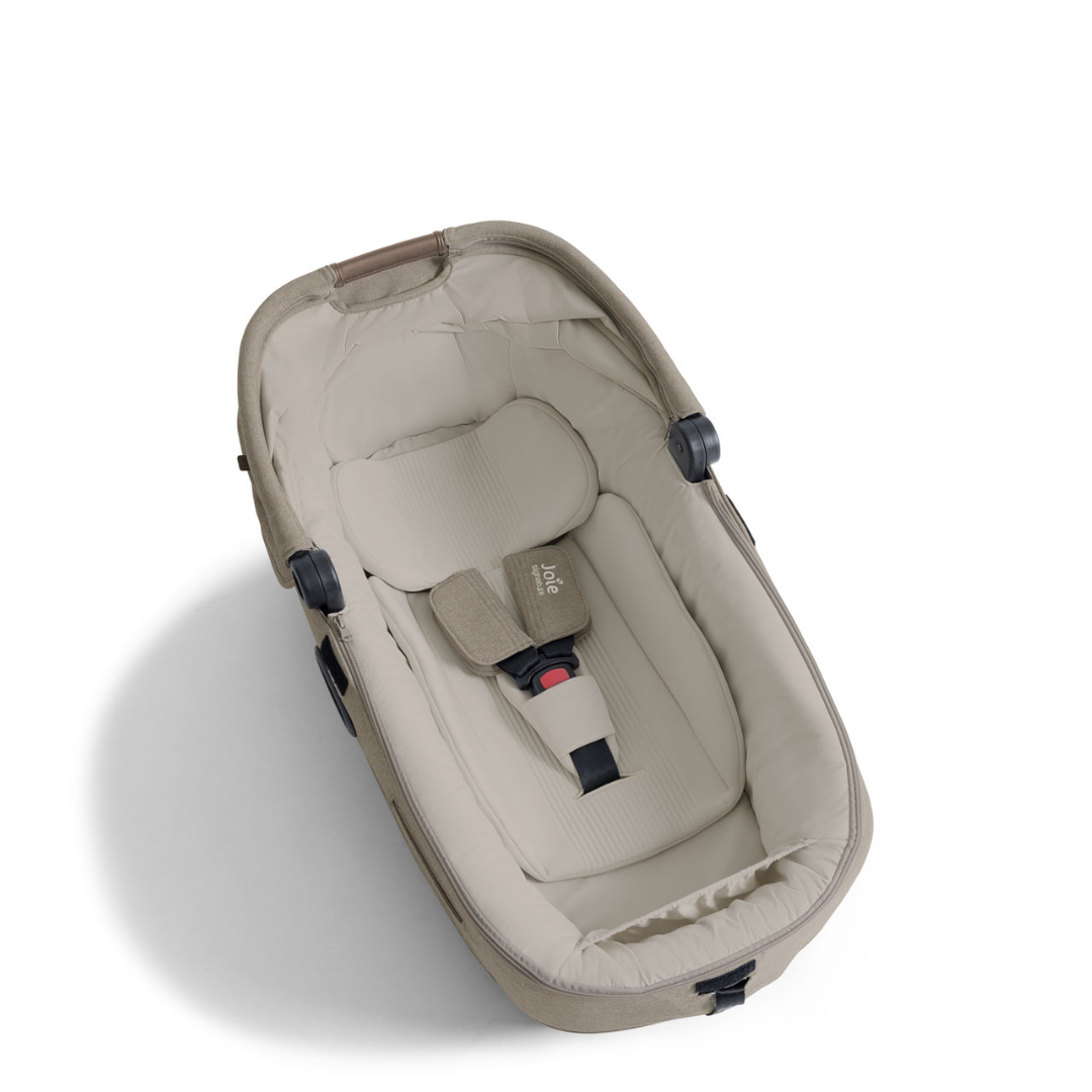 Landou auto Calmi R129 Signature Sandstone, 40-70 cm, testat ADAC si certificat R129, Joie