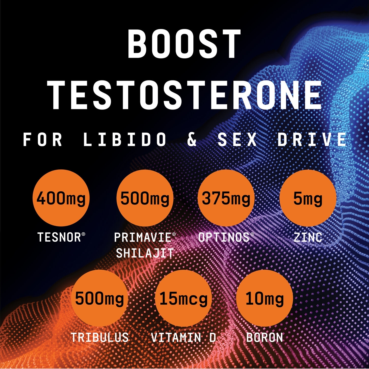 Formula pentru testosteron DTF cu Shilajit, 90 tablete, Beyond Raw