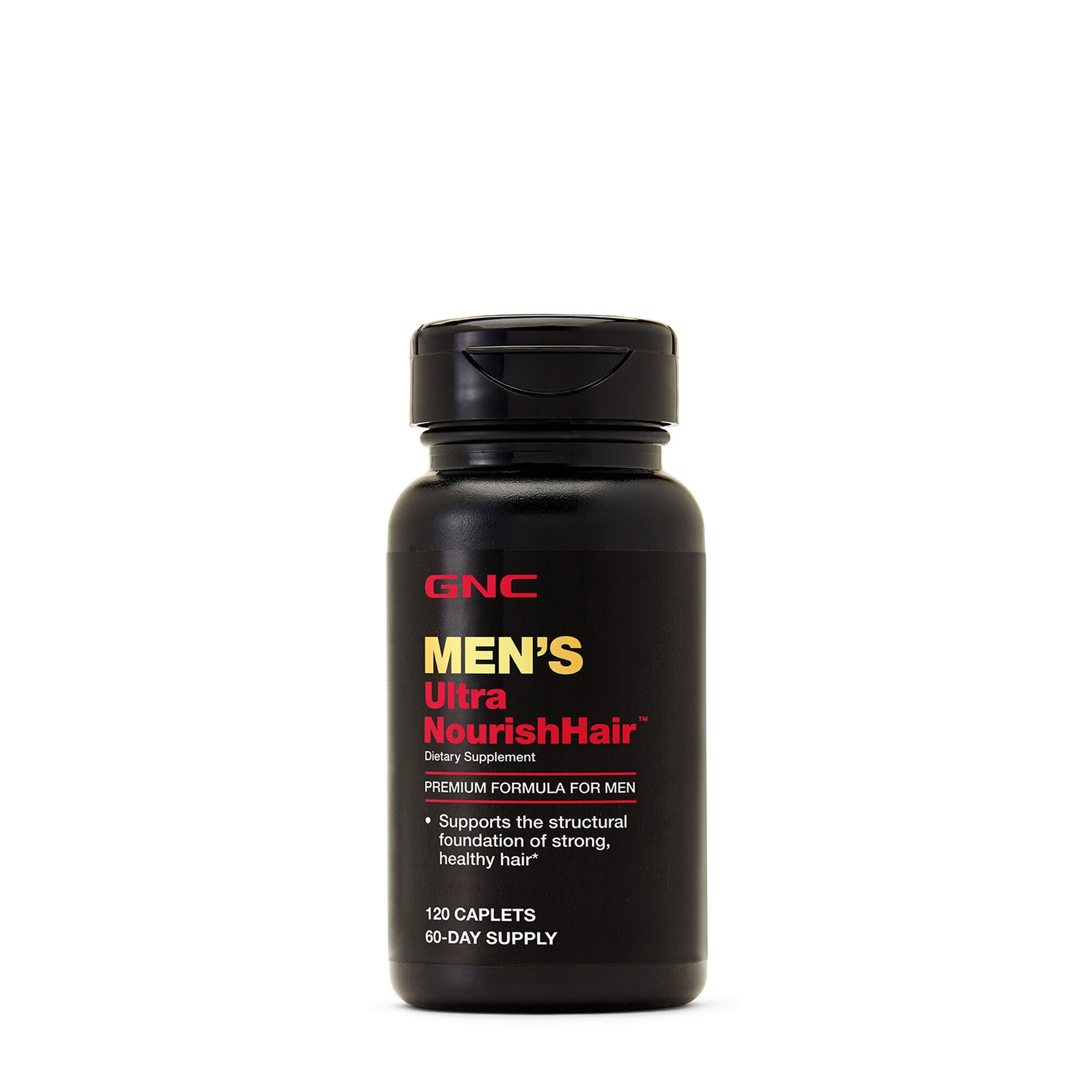 Complex de multivitamine pentru barbati pentru sanatatea parului, 120 tablete, GNC