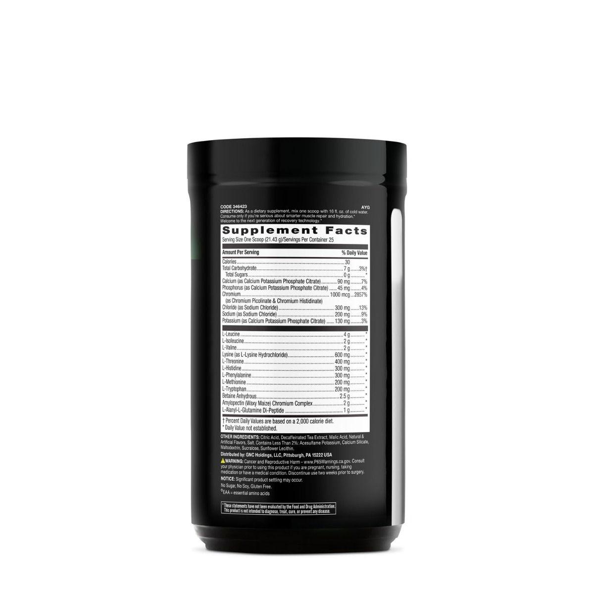 Aminoacizi cu aroma de ceai de piersici si mango Beyond Raw Precision Amino, 535.75 g, GNC