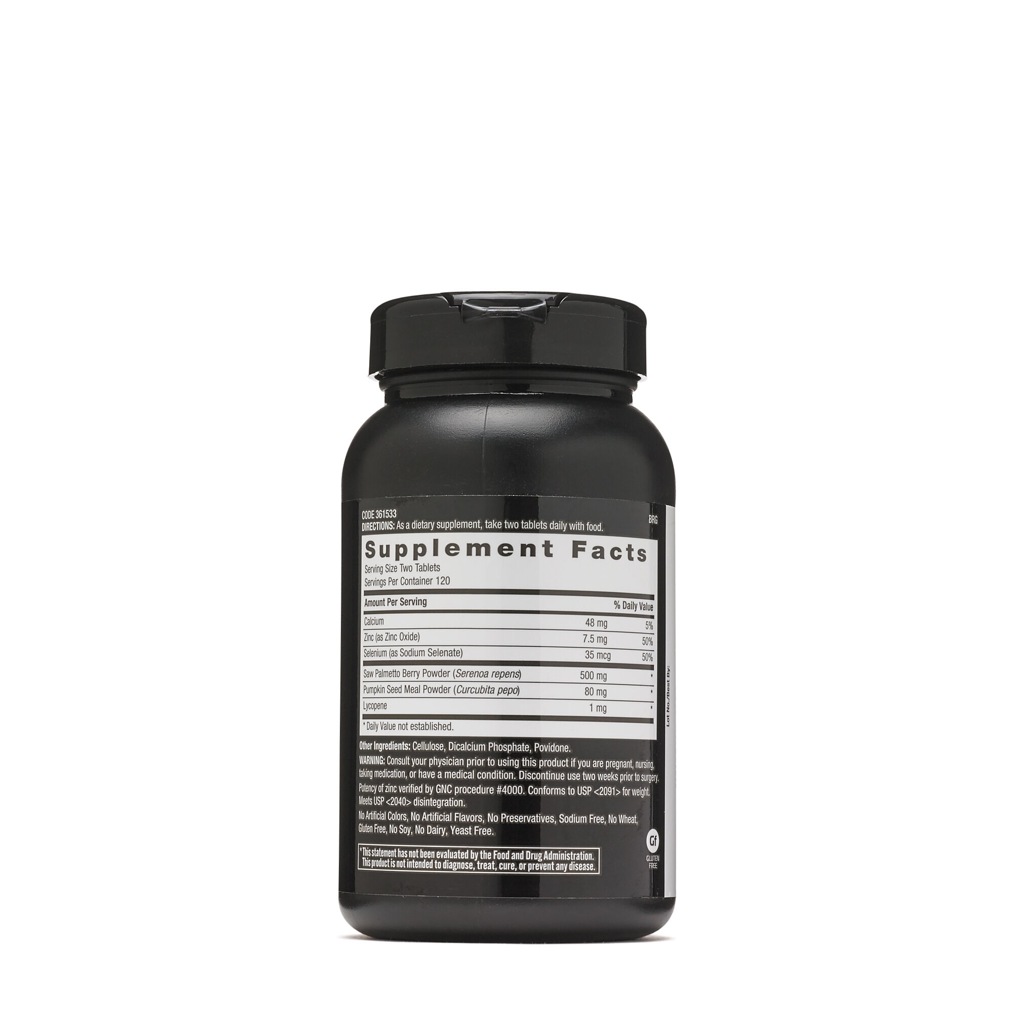 Extract din palmier pitic,  240 tablete, GNC