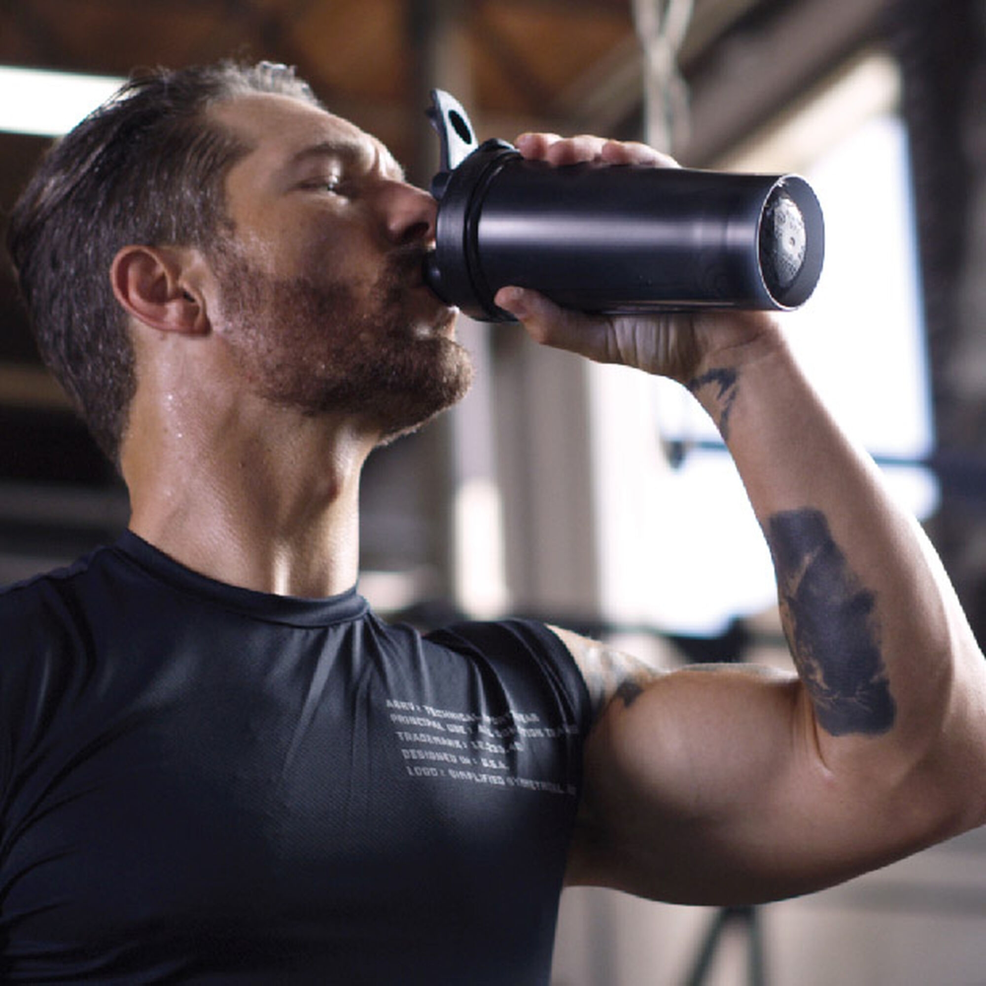 Blender Bottle shaker clasic black, 800 ml