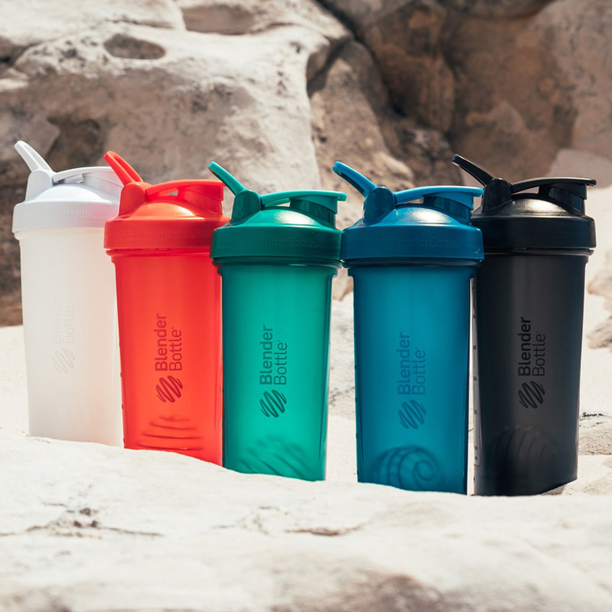 Blender Bottle shaker clasic white, 800ml