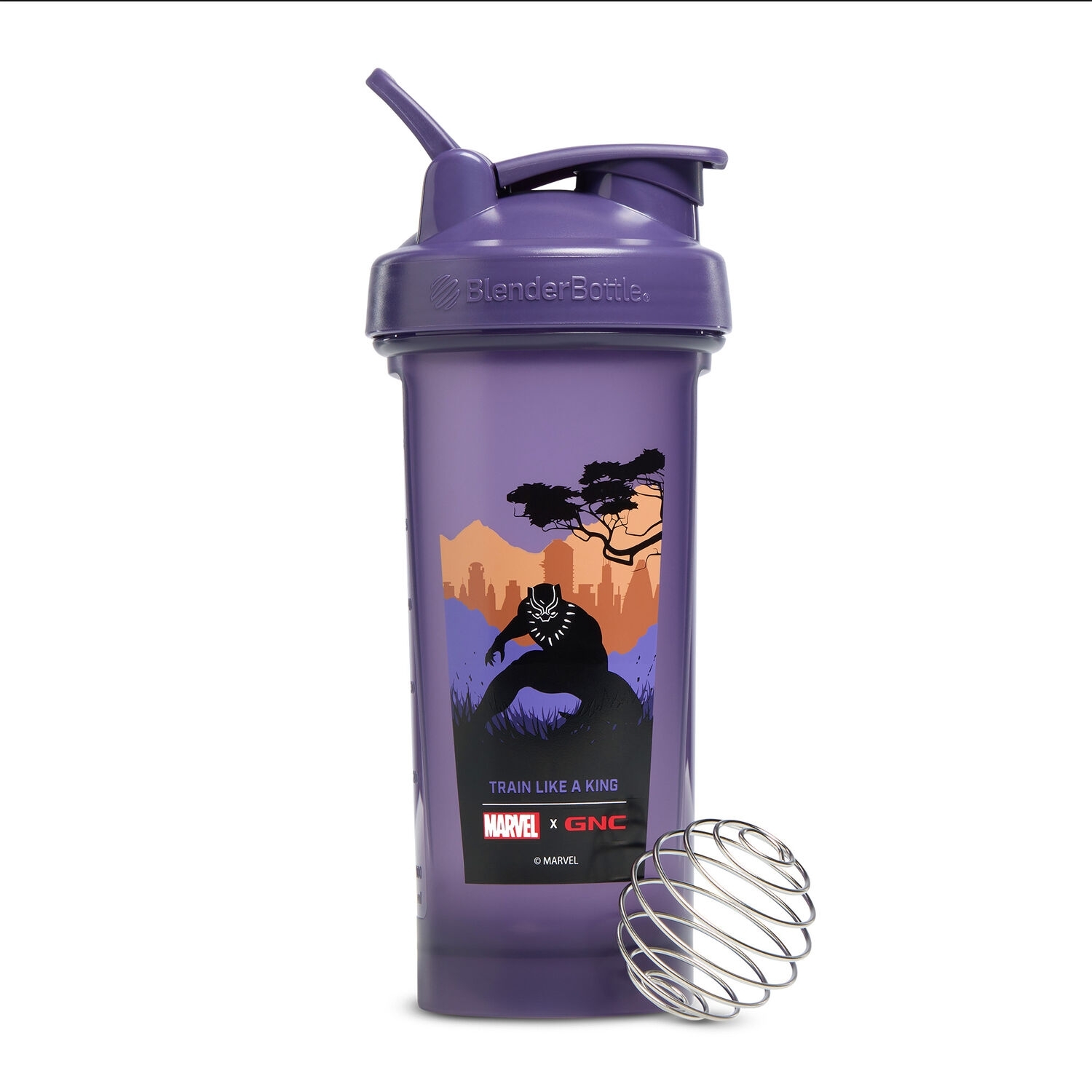 Blender Bottle shaker clasic black Panther Edition, 828 ml, GNC