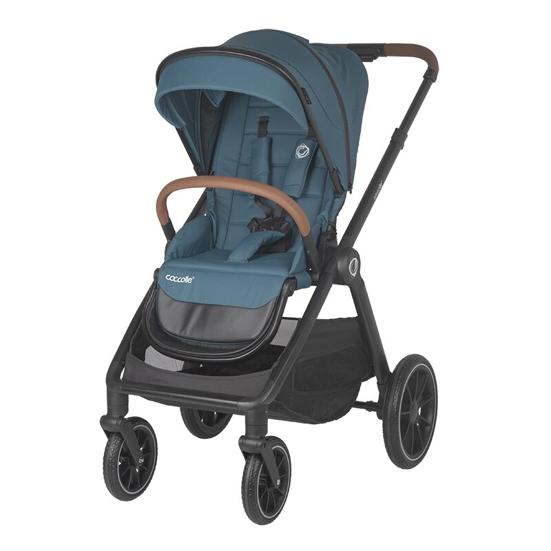 Sistem modular 3in1 Coccolle Aspen Ocean blue + Scoica auto Coccolle Knox Greystone