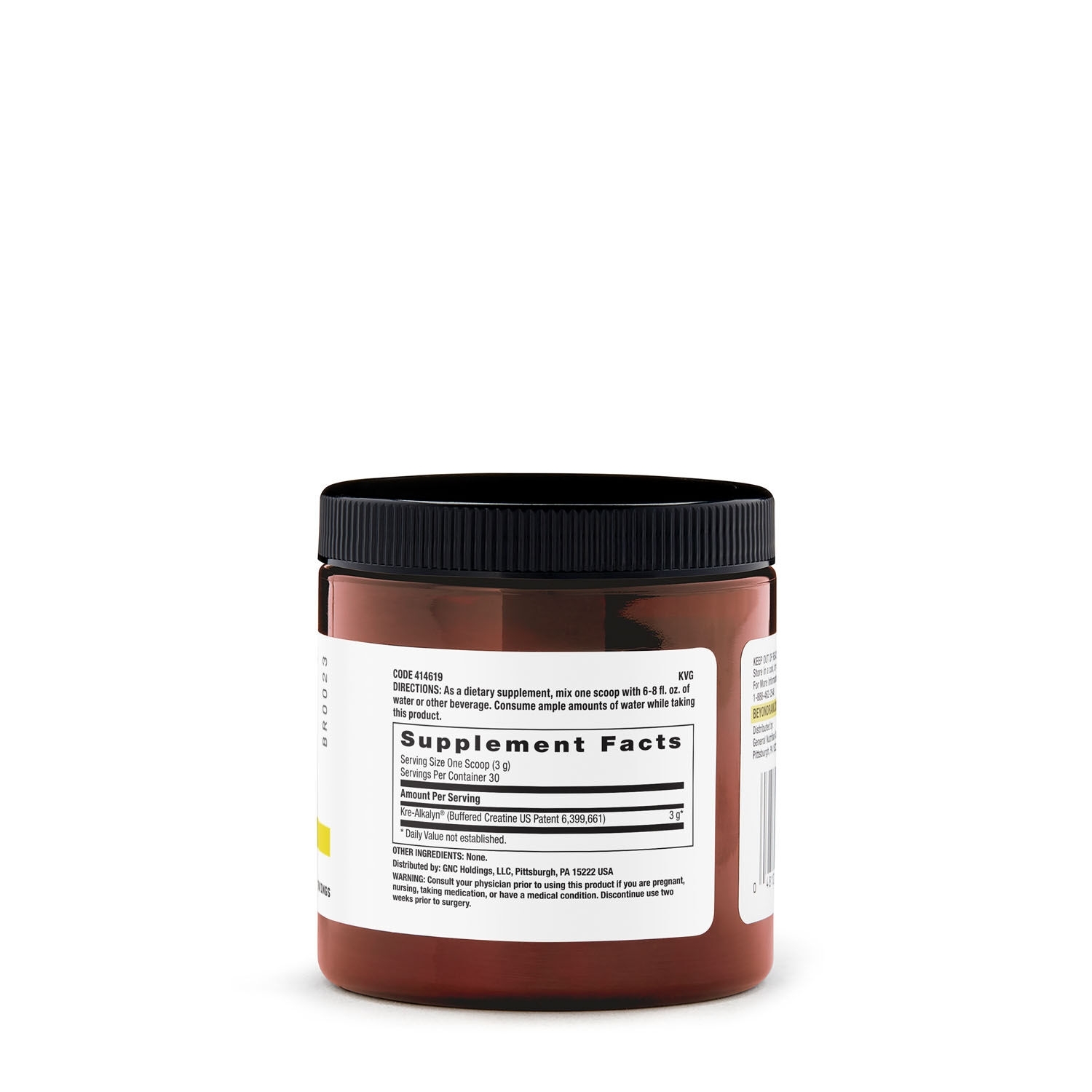 Creatina alcalina fara aroma Chemistry Labs, 90 g, Beyond Raw