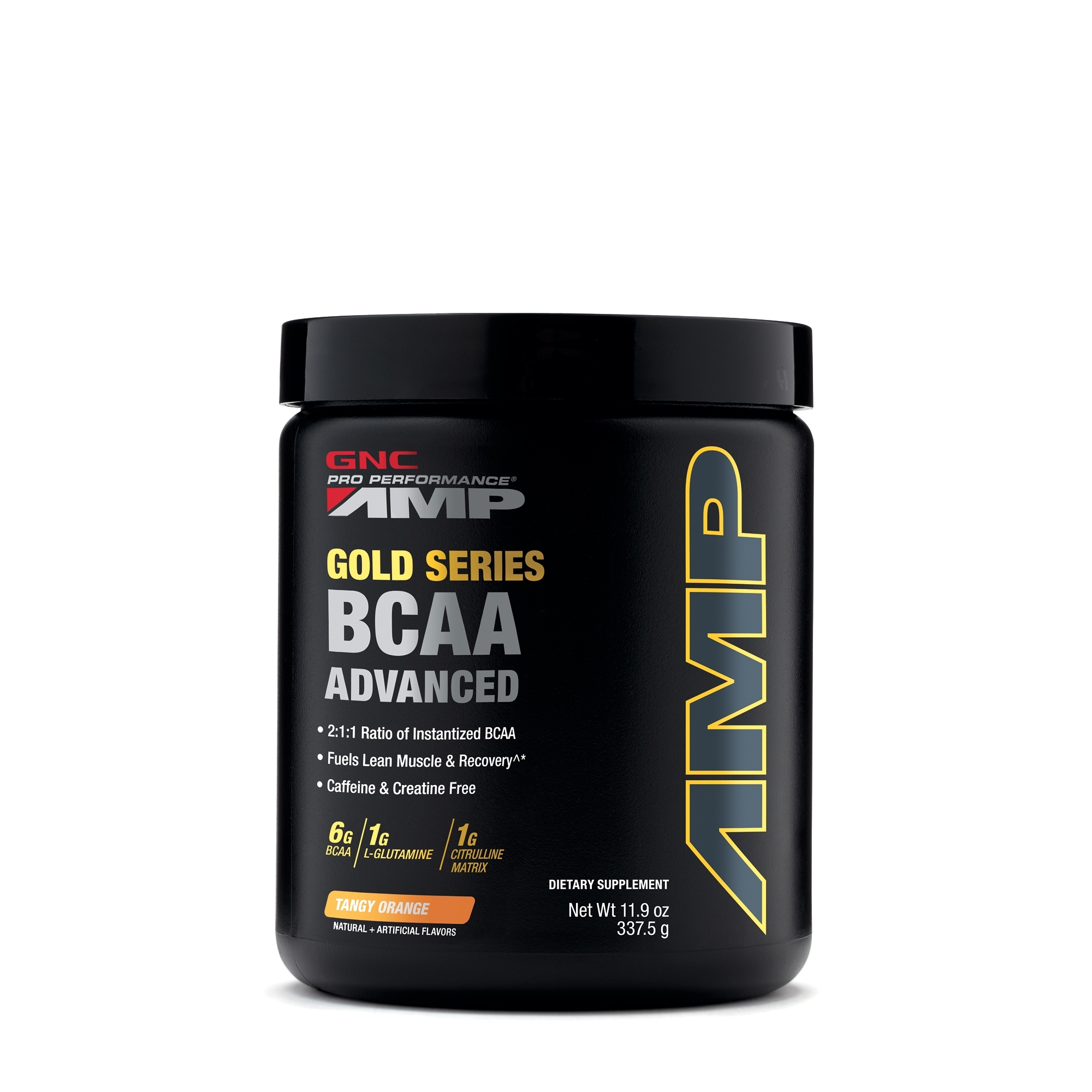 Formula de BCAA cu aroma de mandarine AMP Gold Series, 337.5 g, GNC