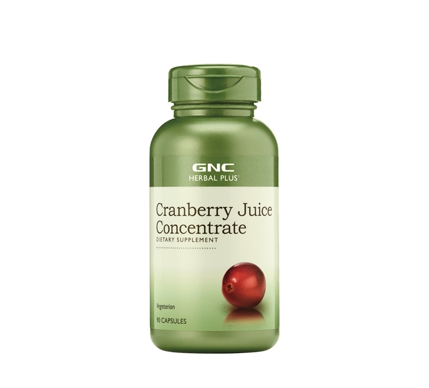 Concentrat din suc de merisor Herbal Plus, 90 capsule, GNC
