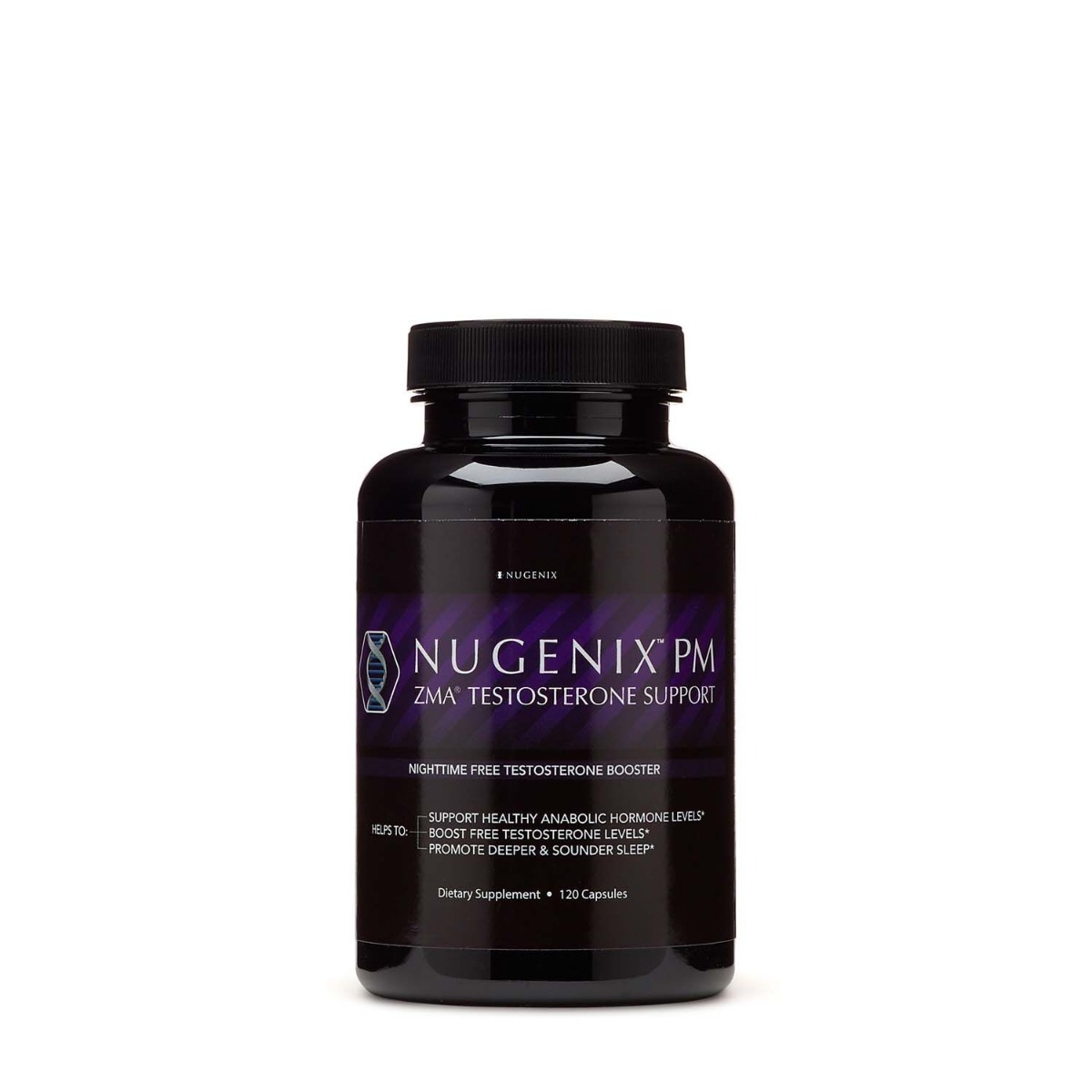 Formula pentru cresterea productiei de testosteron Nugenix Pm - ZMA, 120 capsule, GNC