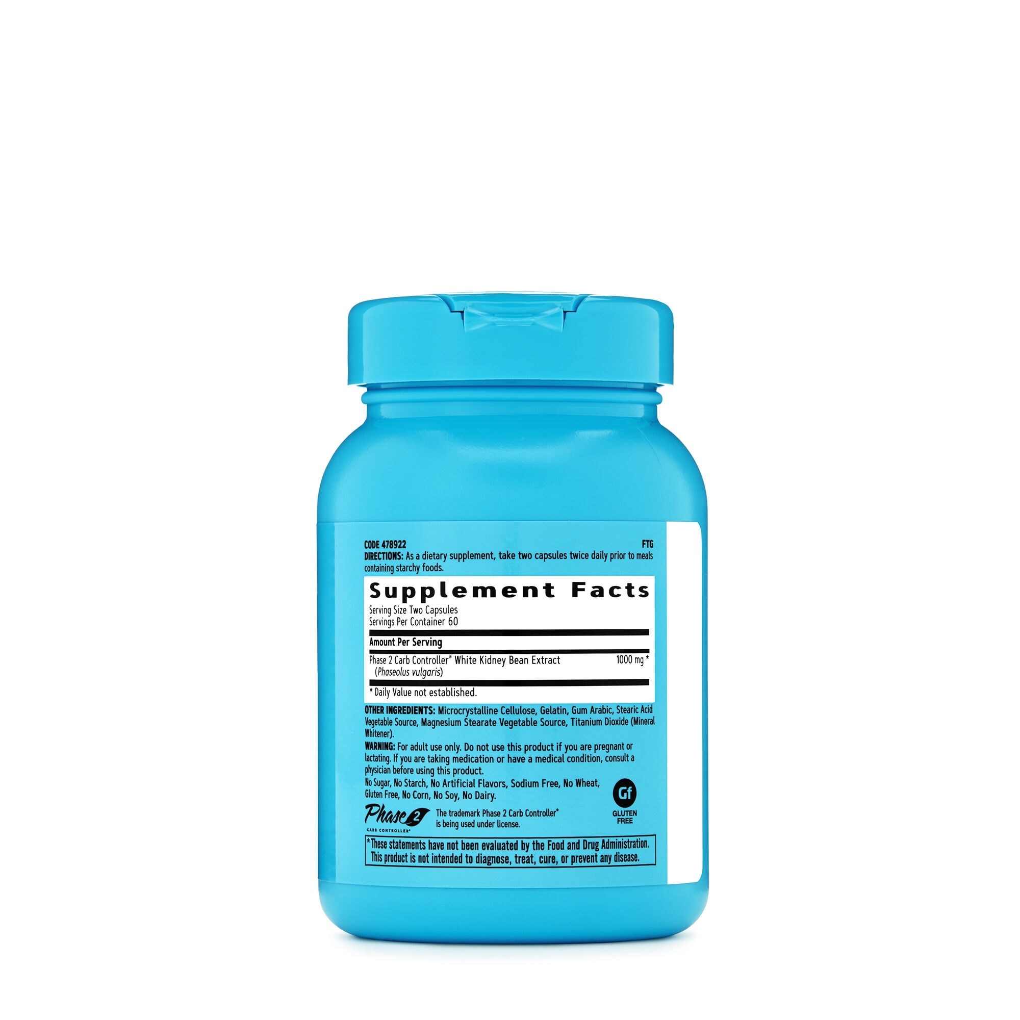 Controlul carbohidratilor Total Lean, 120 capsule, GNC