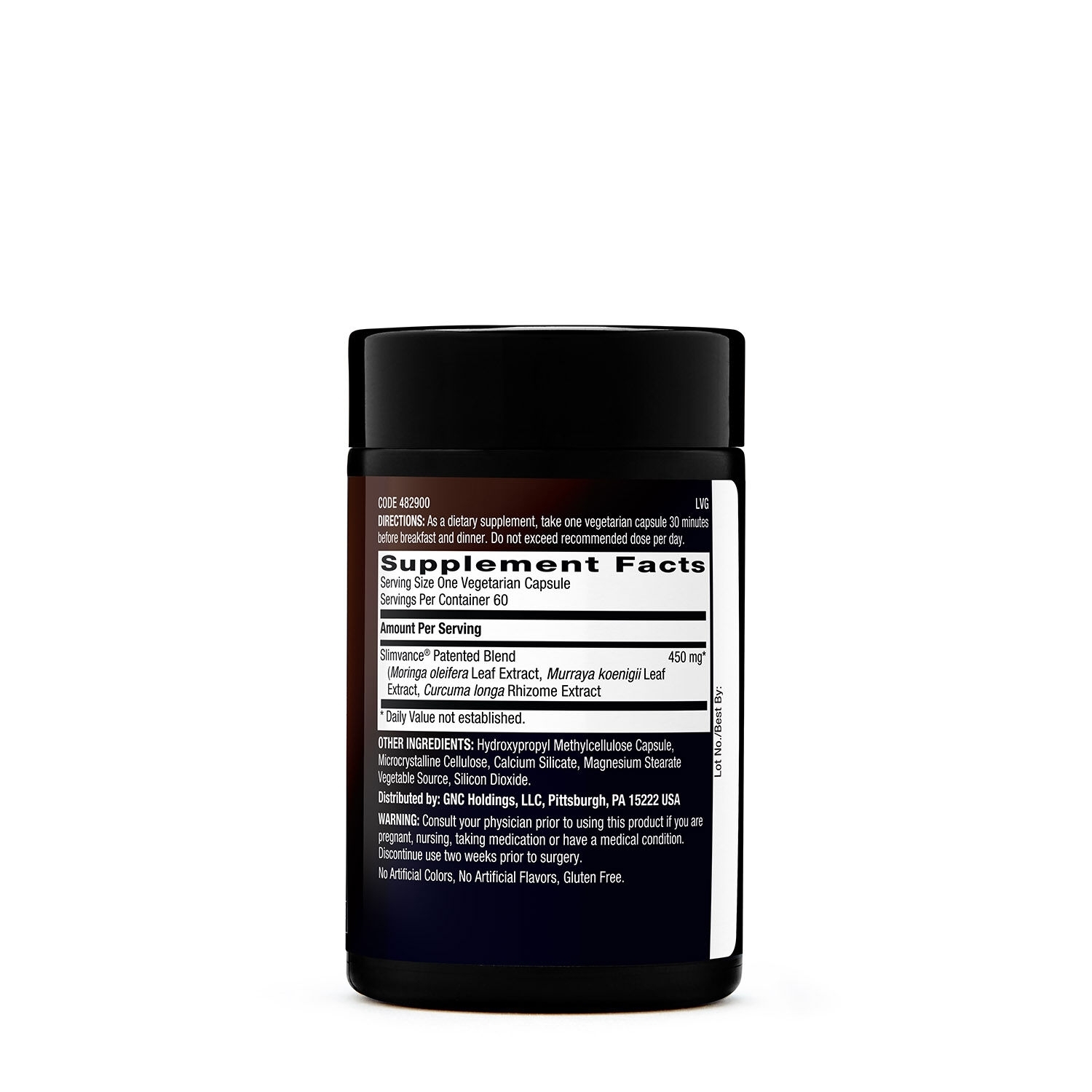Slimming Complex Stimulant Free Slimvance Core, 60 capsule, BodyDynamix
