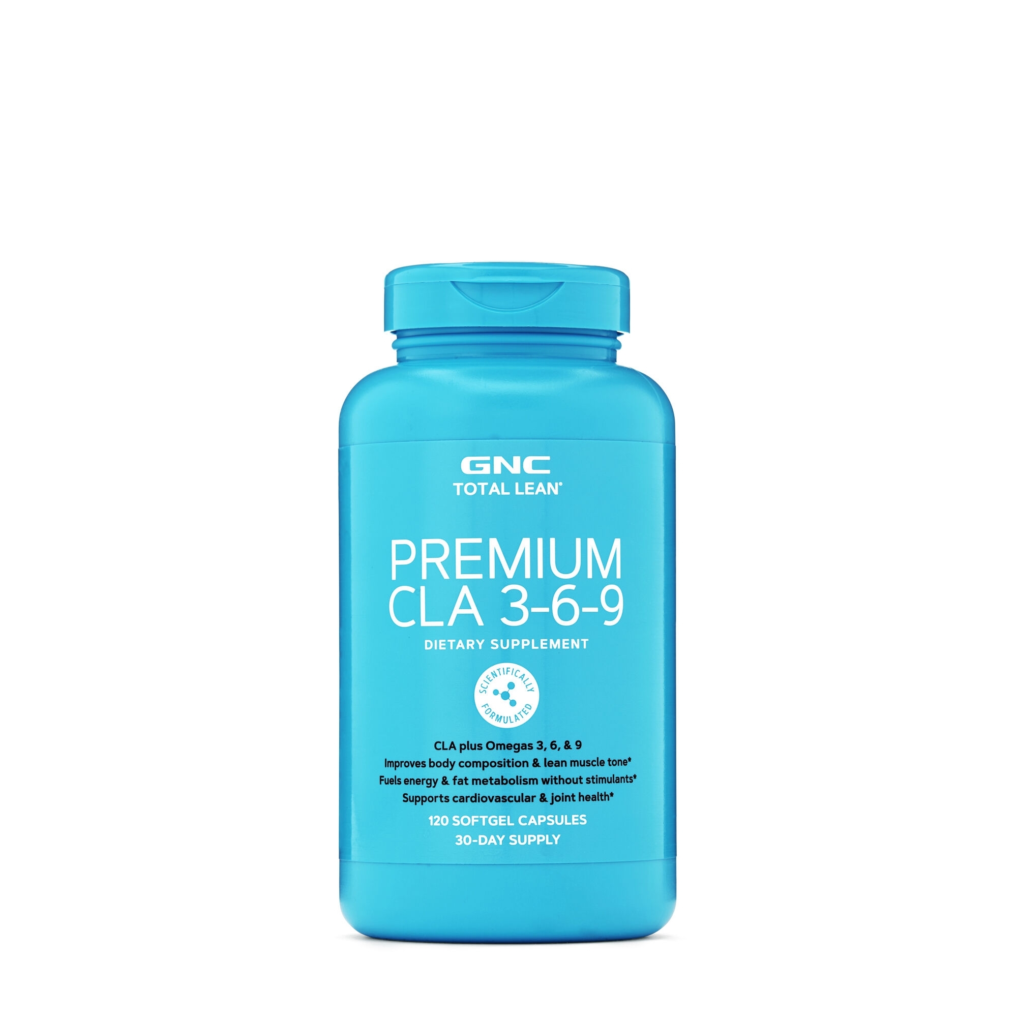 Acid linoleic conjugat si omega 3-6-9 Total Lean, 120 capsule, GNC