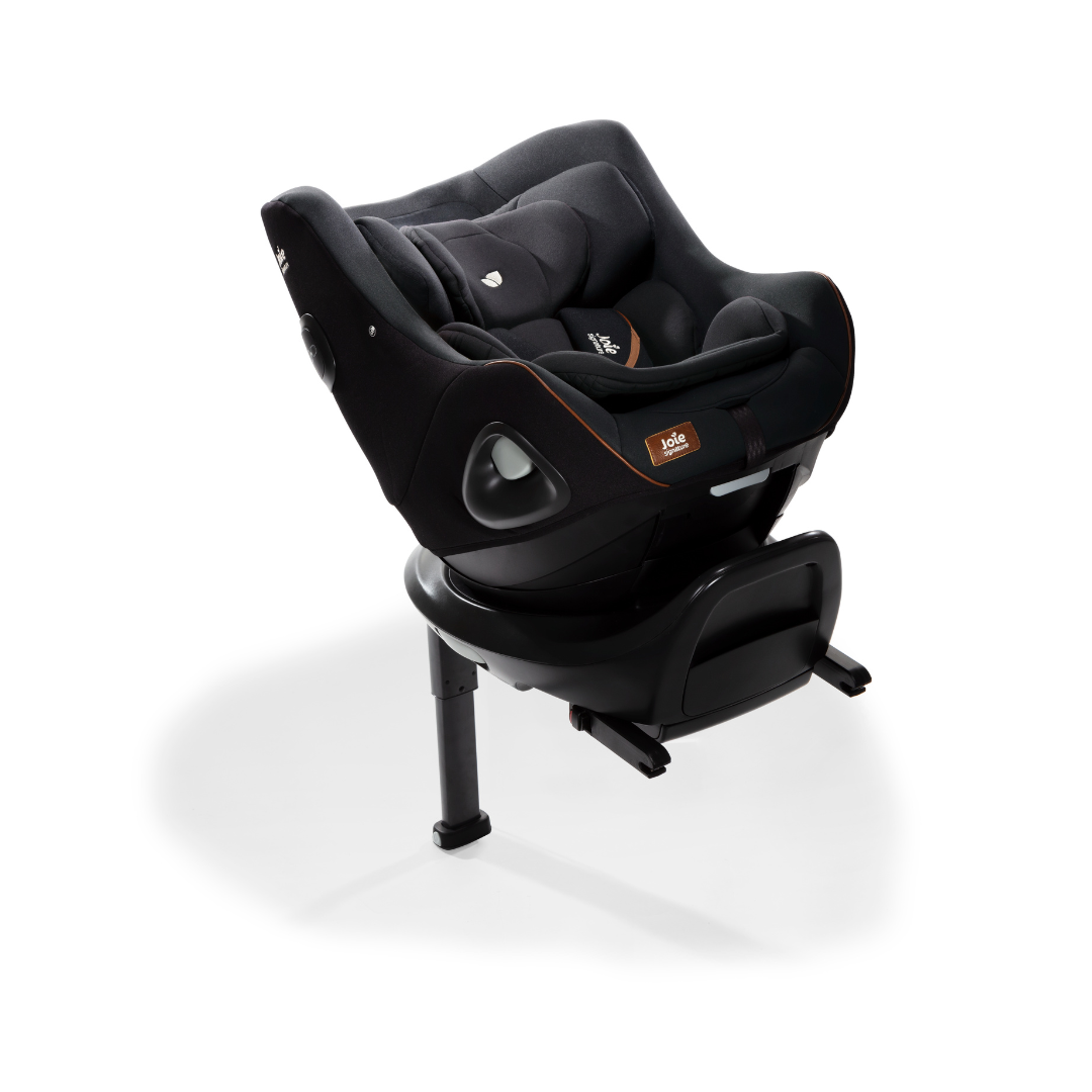Set scaun auto rotativ i-Size Joie i-Harbour Signature Eclipse, 40-105 cm + Baza i-Size i-Base Encore, testat ADAC si certificat R129, Joie