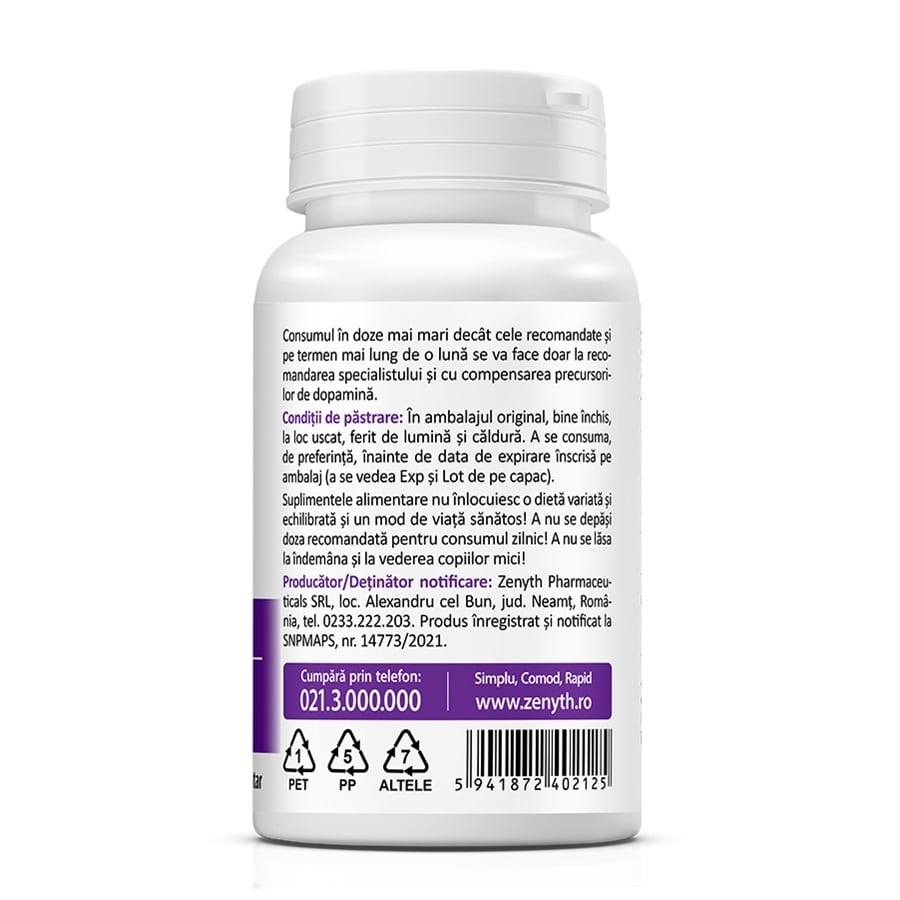 5-HTP, 100 mg, 30 capsule, Zenyth