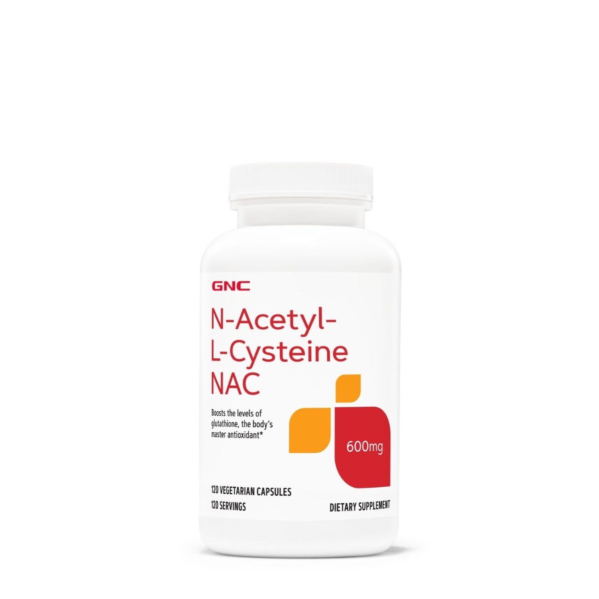 GNC - N-Acetyl-L-Cysteine NAC 600mg 120cps