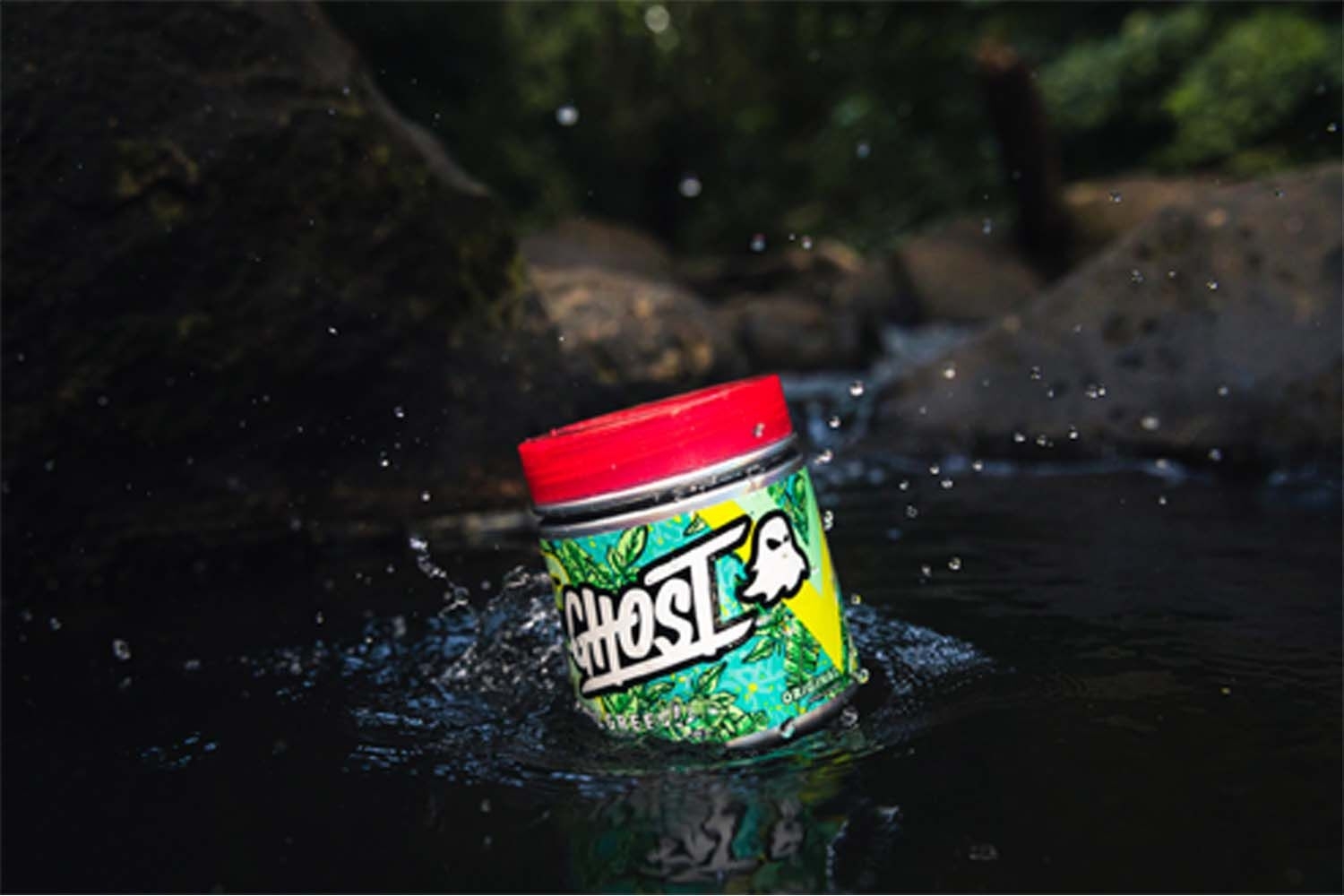Amestec de super-alimente verzi cu aroma naturala Greens, 285 g, Ghost
