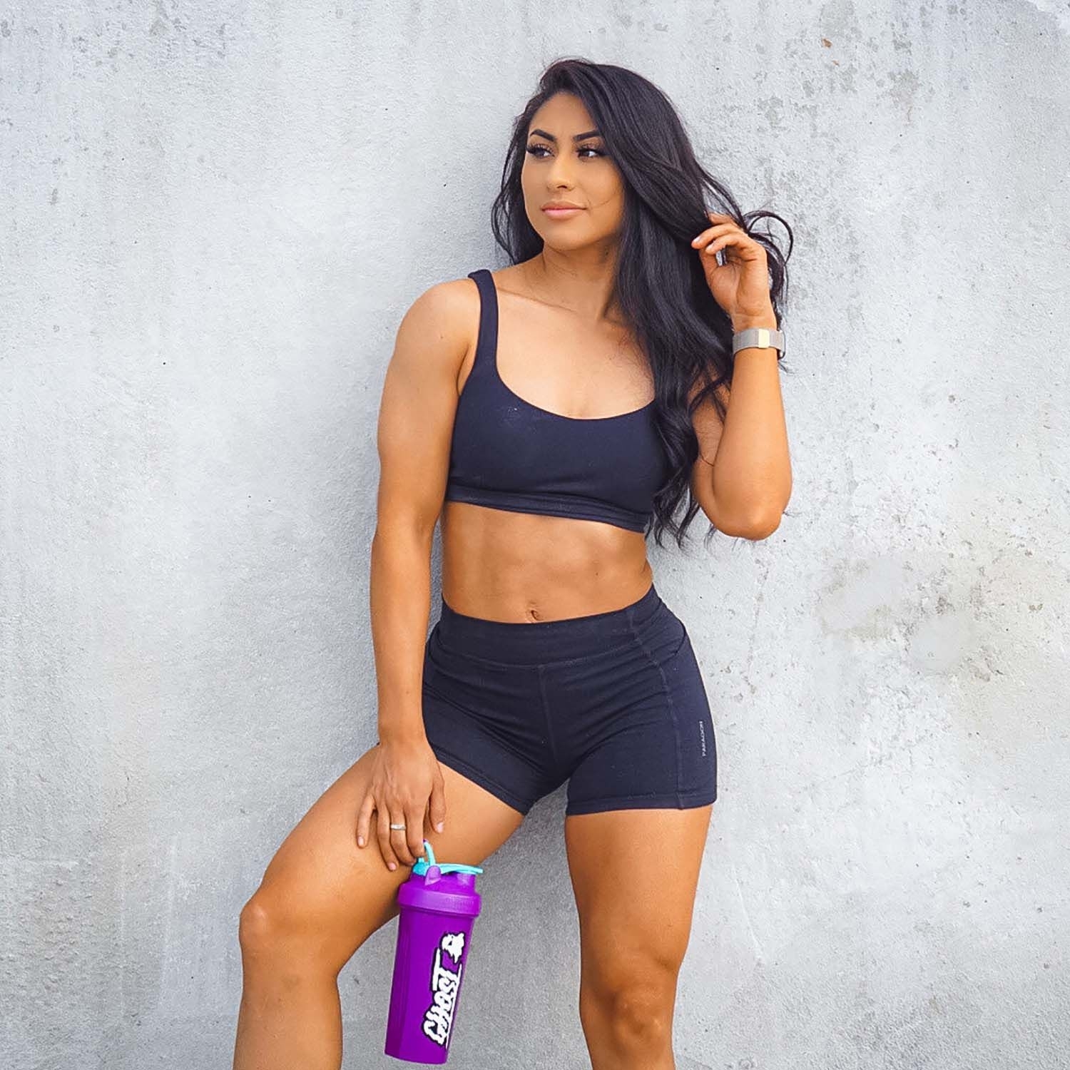 Blender bottle shaker clasic violet, 828 ml, Ghost