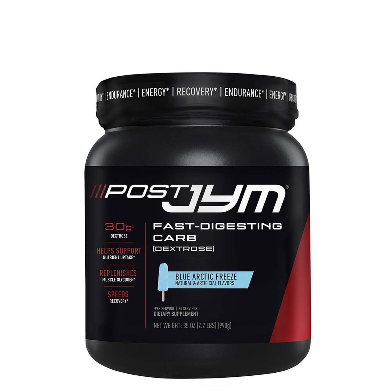 Carbohidrati cu digestie rapida, dextroza Post Jym, 990 g, JYM