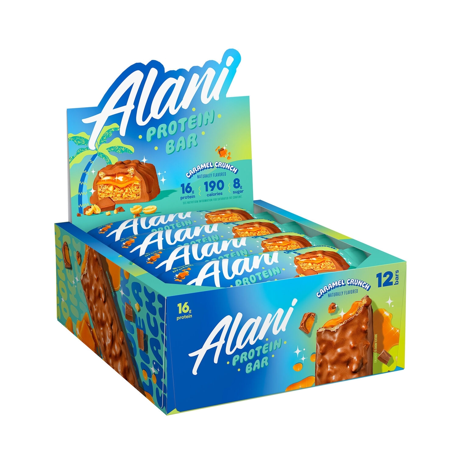 Baton proteic cu aroma de peanut butter & jelly FIt Snacks, 52 g, Alani Nu