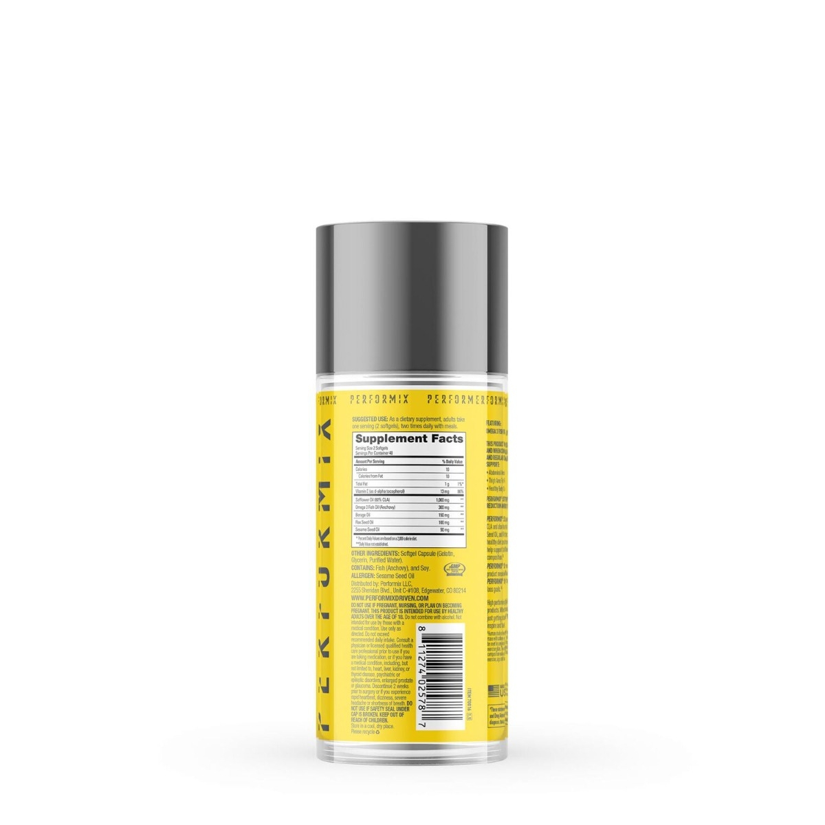 CLA Performix SST AbCuts, 80 capsule gelatinoase, GNC