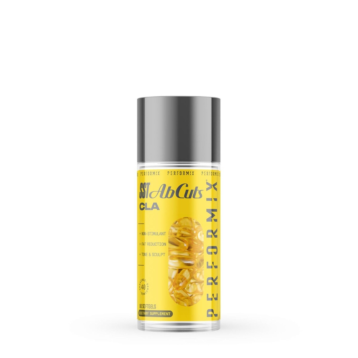 CLA Performix SST AbCuts, 80 capsule gelatinoase, GNC