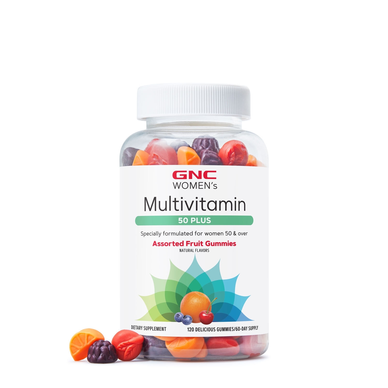 Multivitamine pentru femei Women`s 50 Plus, 120 jeleuri, GNC