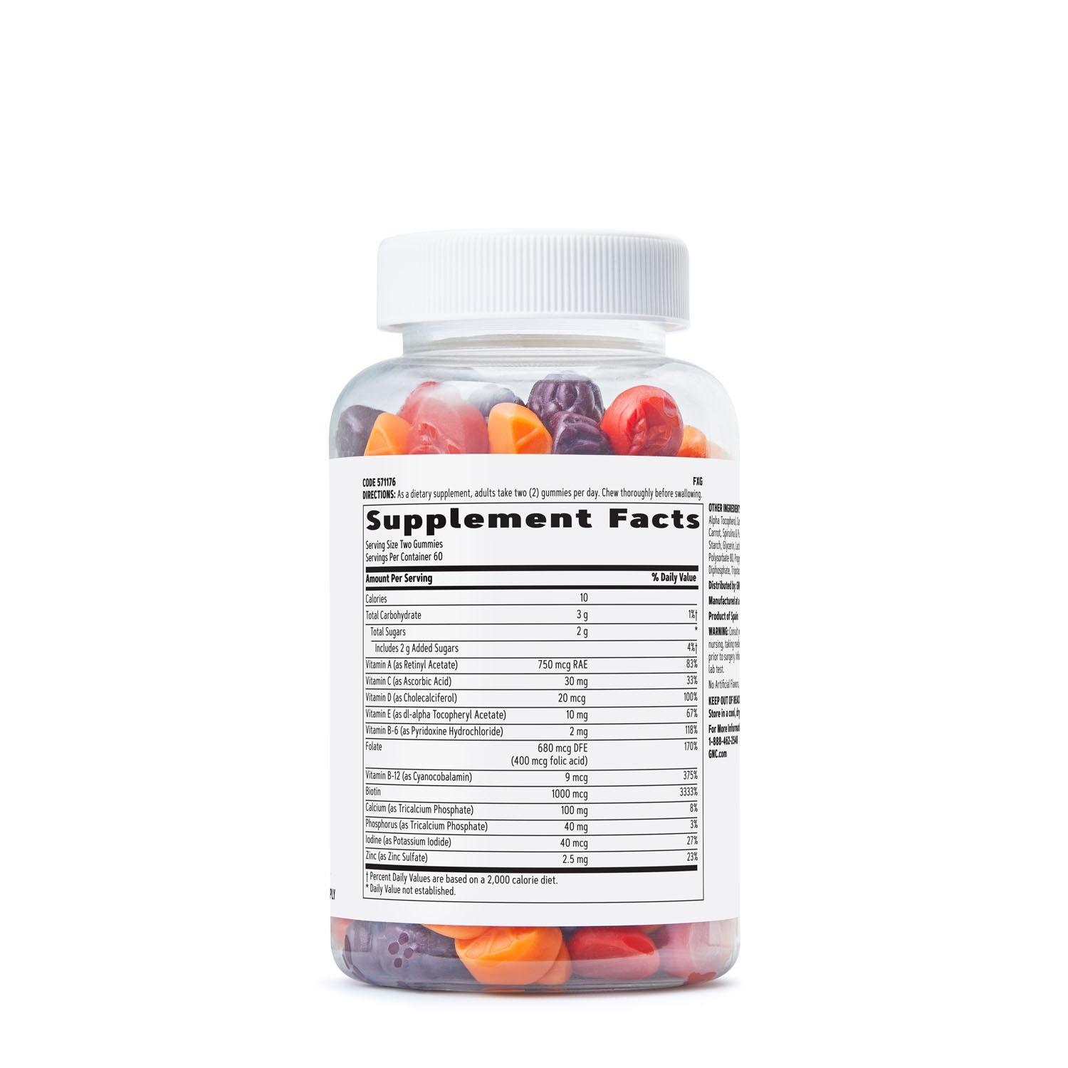Multivitamine pentru femei Women`s 50 Plus, 120 jeleuri, GNC