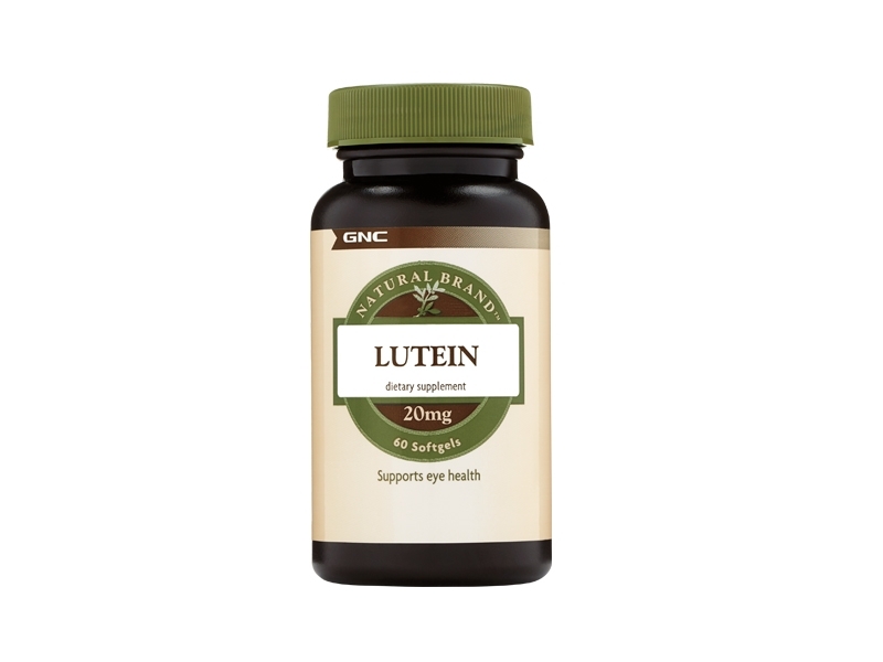 Luteina 20 mg Natural Brand, 60 capsule, GNC