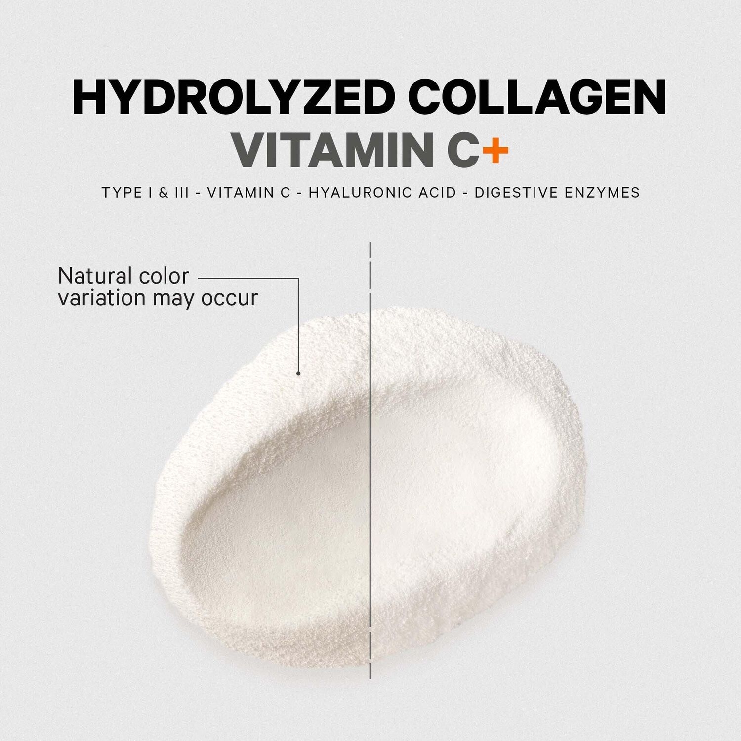 Colagen hidrolizat cu vitamina C si acid hialuronic, 283 g, Code Age