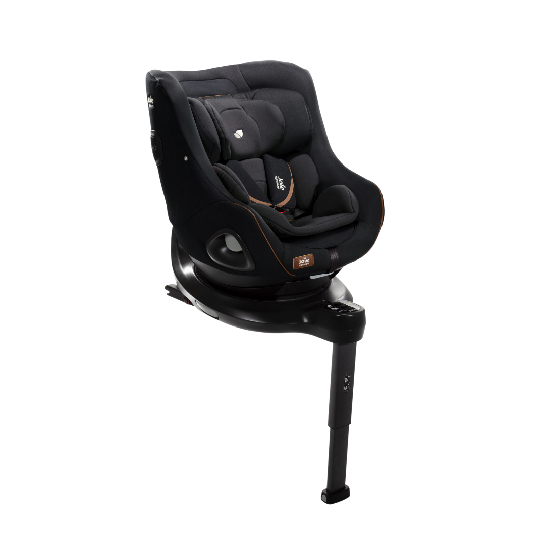 Set scaun auto rotativ i-Size Joie i-Harbour Signature Eclipse, 40-105 cm + Baza i-Size i-Base Encore, testat ADAC si certificat R129, Joie