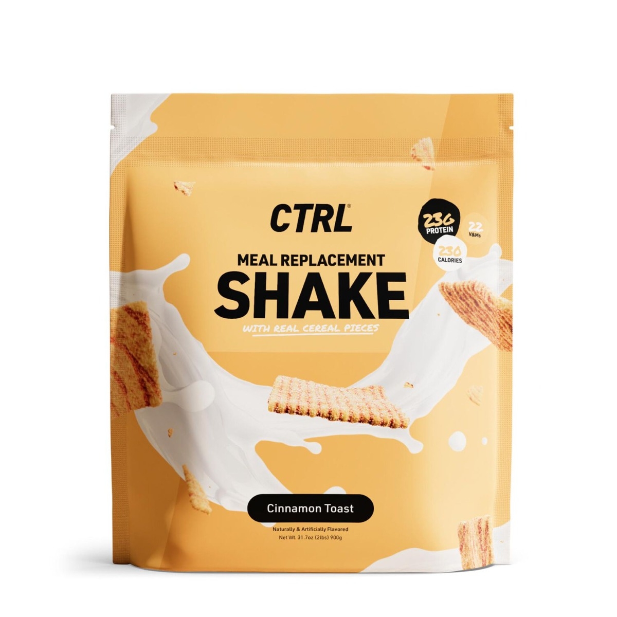 Shake proteic cu aroma de toast cu scortisoara CTRL, 900 g, GNC