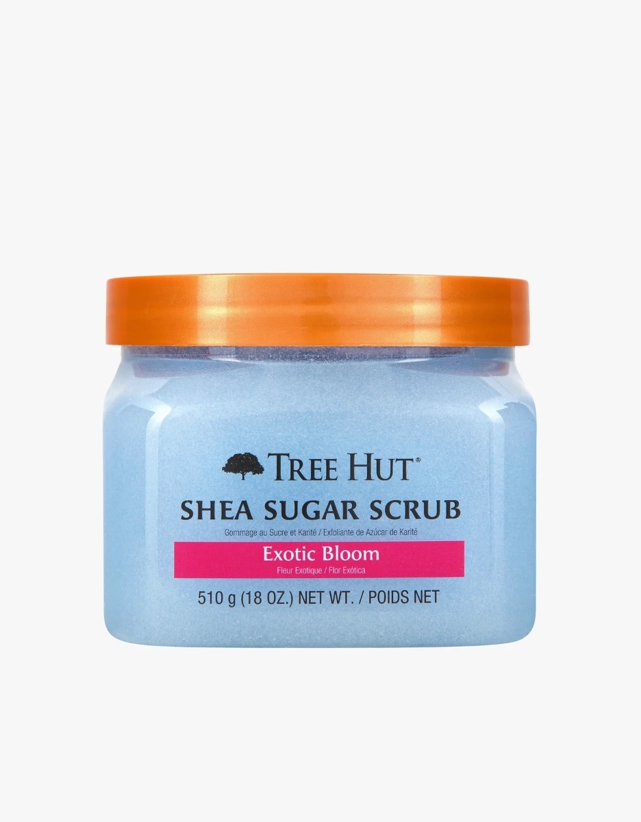 Shea Sugar Scrub Exotic Bloom Tree Hut, 510 g, GNC