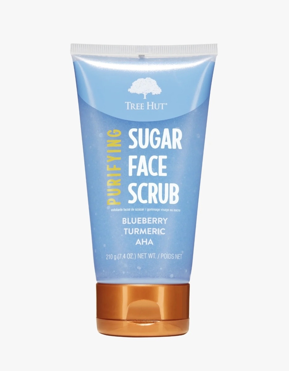 Purifying Face Scrub Blueberry Turmeric Tree Hut, 210 g, GNC