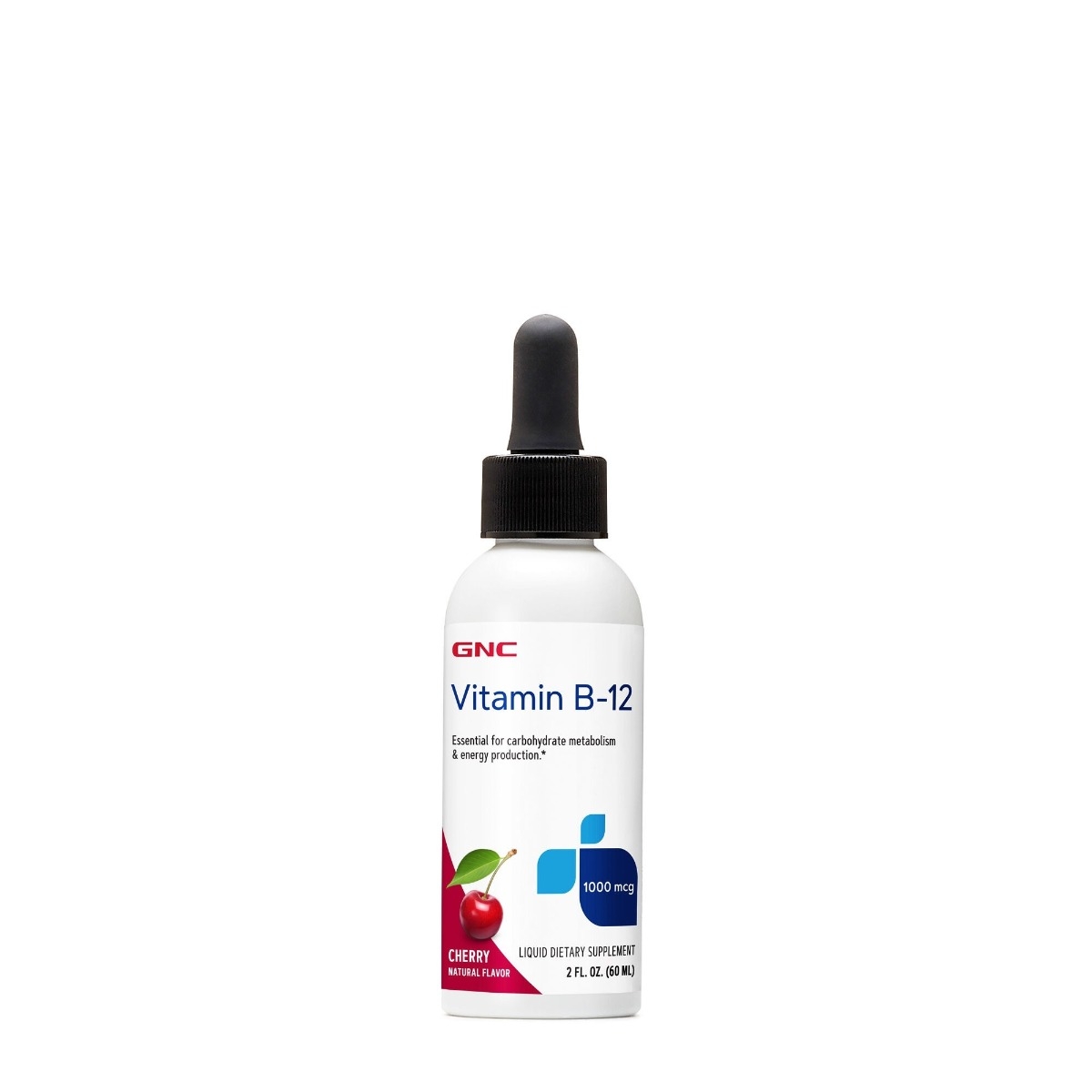 GNC - Vitamina B-12 Lichida cu Aroma Naturala de Cirese 60ml