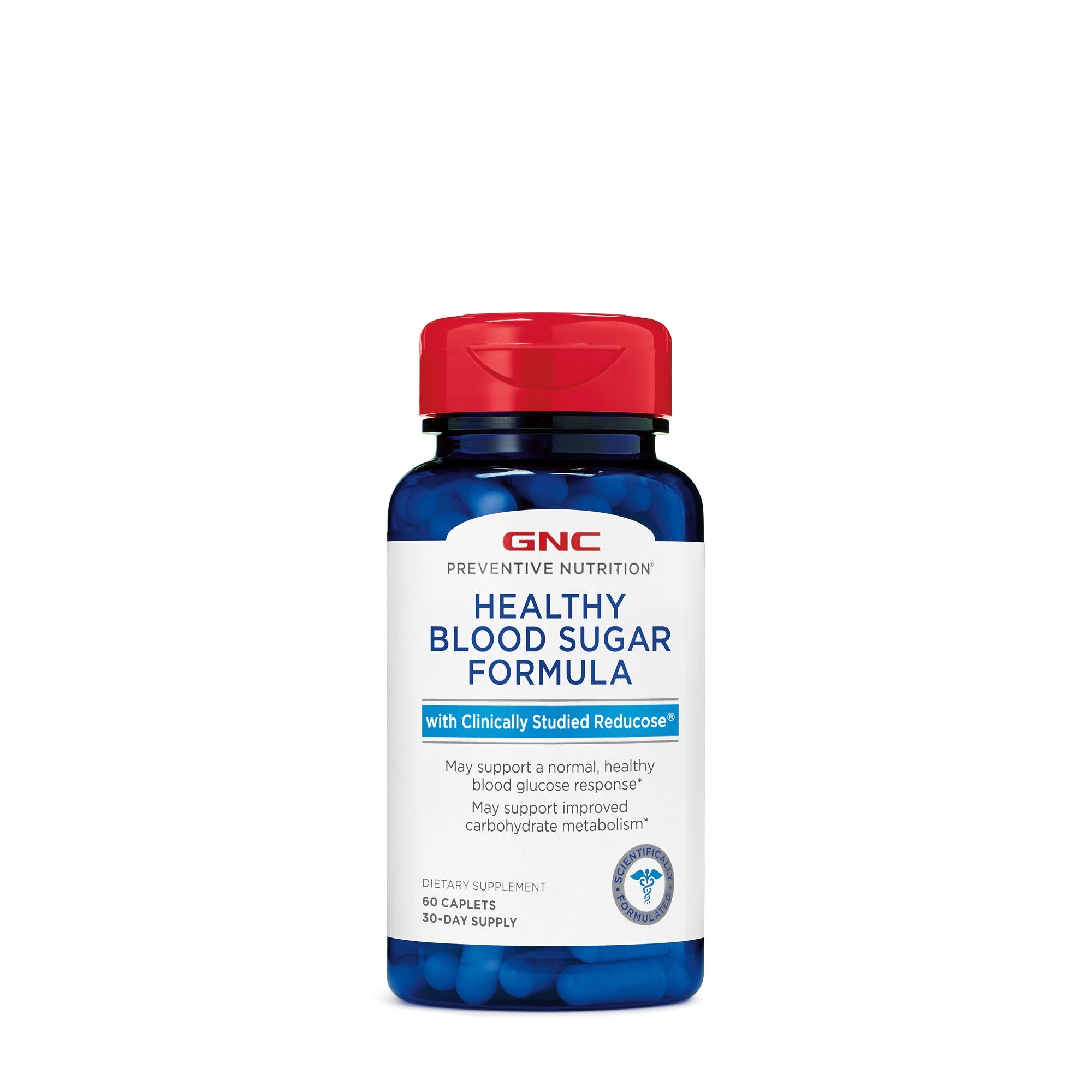 Formula cu reducose pentru reglarea zaharului din sange, Preventive Nutrition, 60 tablete, GNC