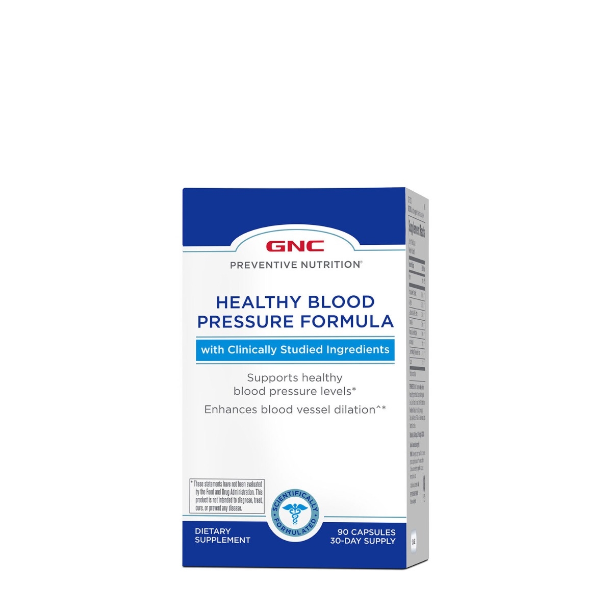 Formula pentru reglarea tensiunii arteriale Preventive Nutrition, 90 capsule, GNC