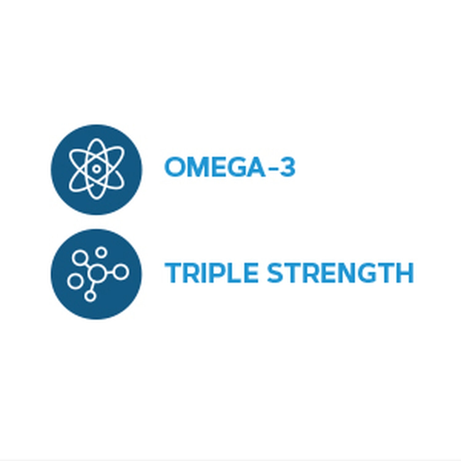 Ulei de peste 1000 mg omega-3 EPA si DHA Triple Strength, 30 capsule, GNC